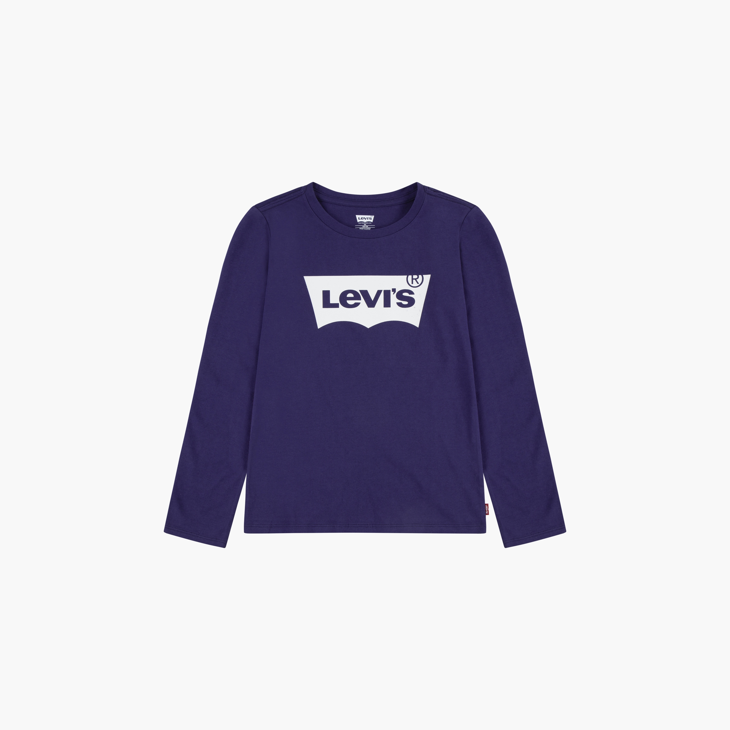 تي شيرت مطبوع بأكمام طويلة من ليفايس-girls-clothing-tshirts-image-1