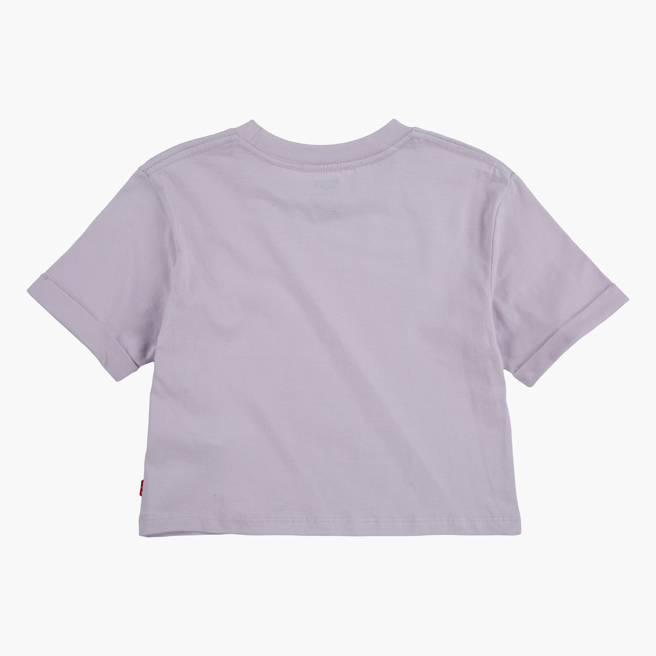 Levis Girls Purple Logo Crew Neck Short Sleeves T-Shirt-girls-clothing-blousesandshirts-image-2