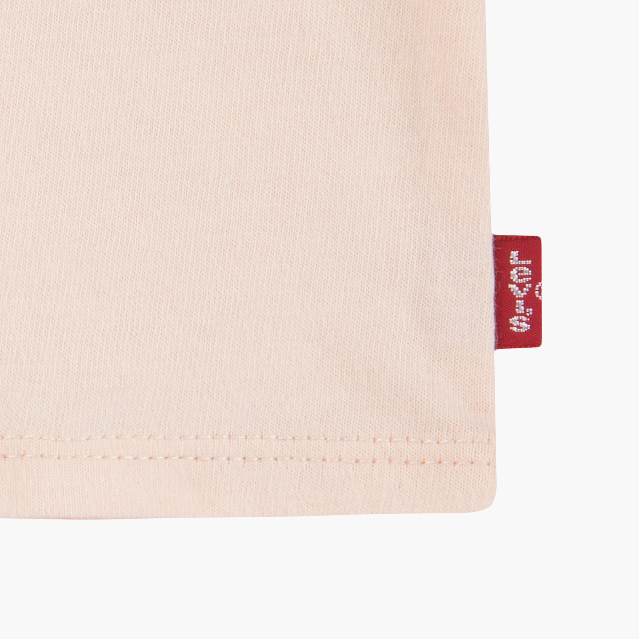 Levis Girls Pink Logo Crew Neck Short Sleeves T-Shirt-girls-clothing-blousesandshirts-image-4