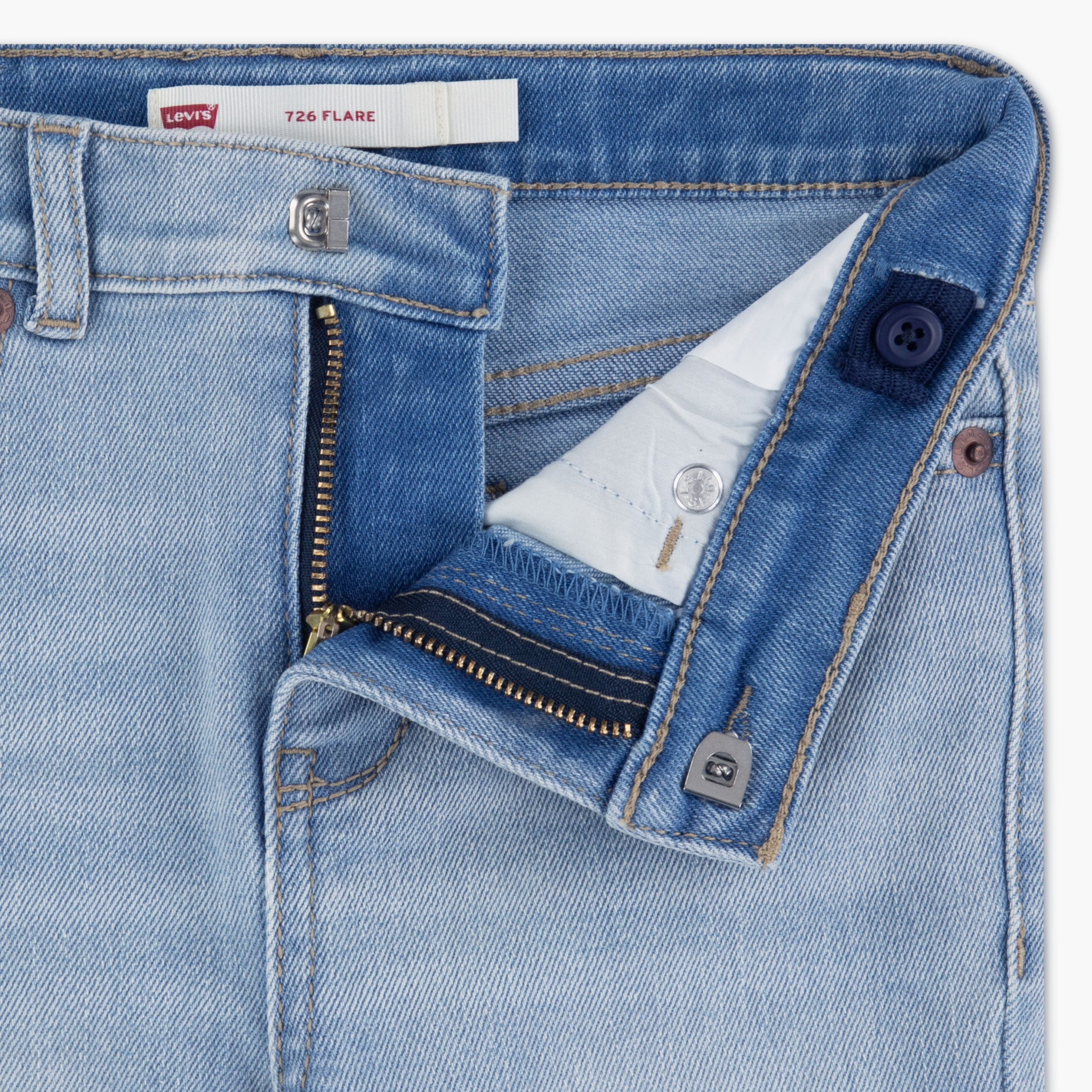 Levi's LVG 726 High Rise Flare Jeans-girls-clothing-bottoms-jeansandjeggings-image-3