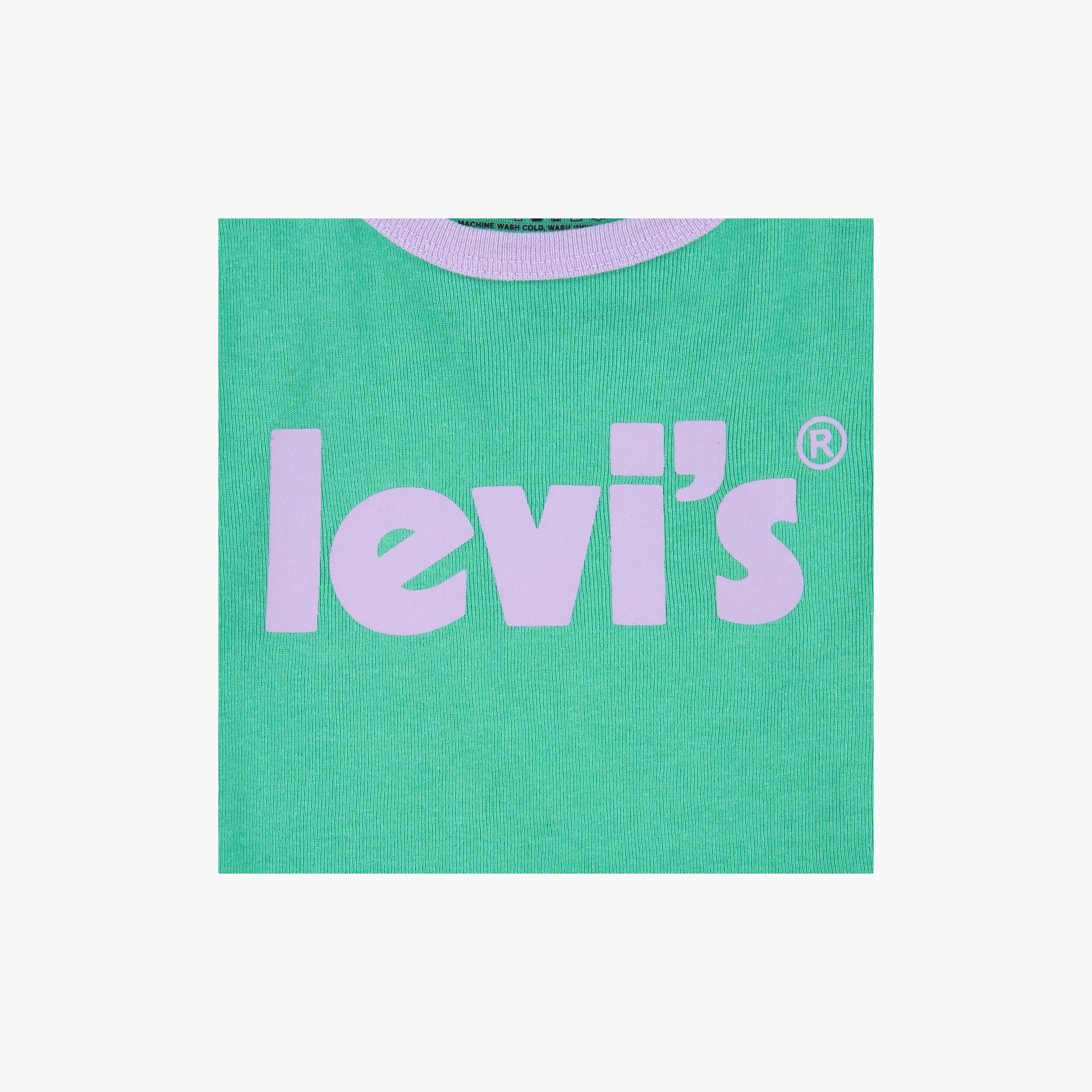 Levi’s Printed T-shirt with Short Sleeves-girls-clothing-tshirts-image-10