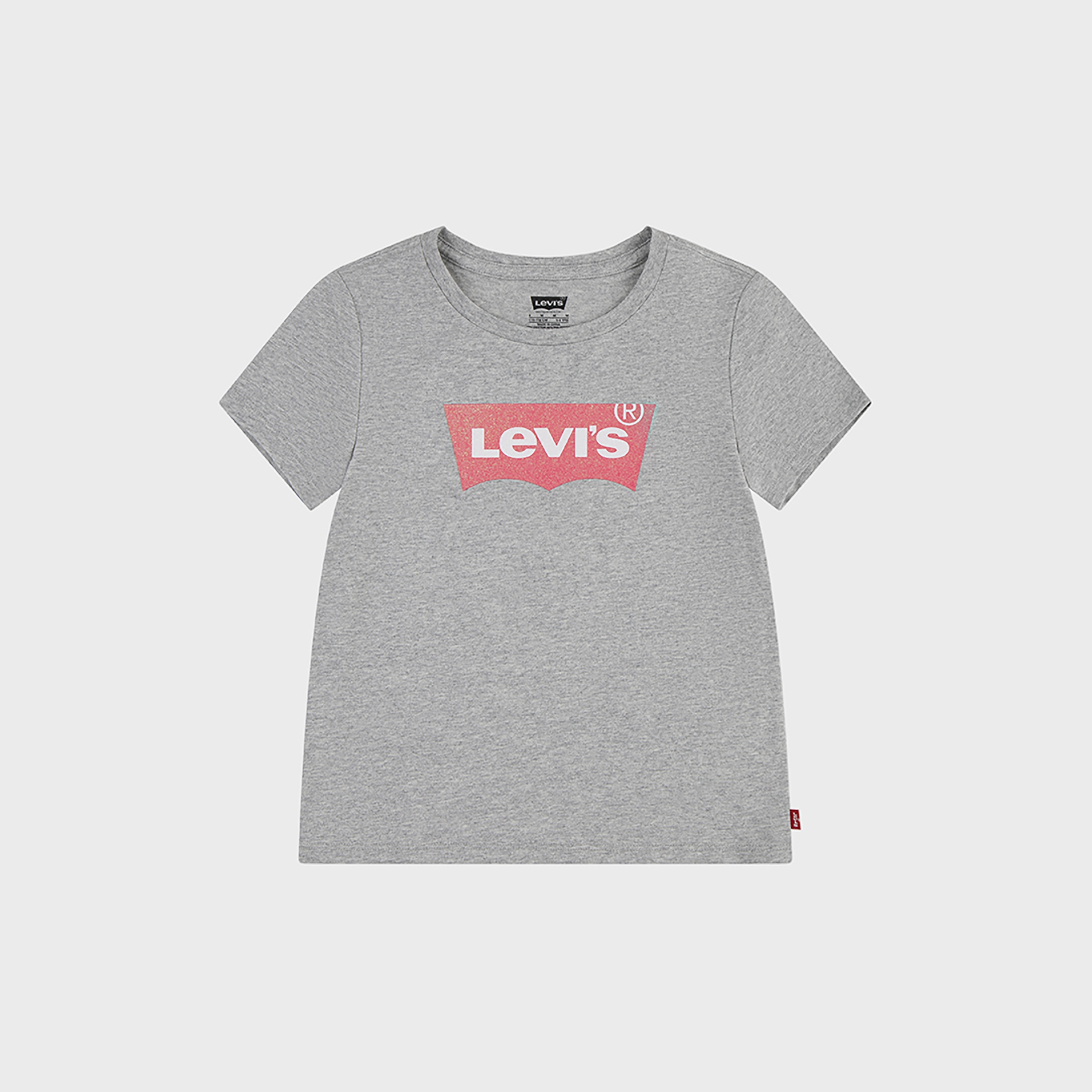 تي شيرت مطبوع بأكمام قصيرة من ليفايس-girls-clothing-tshirts-image-1