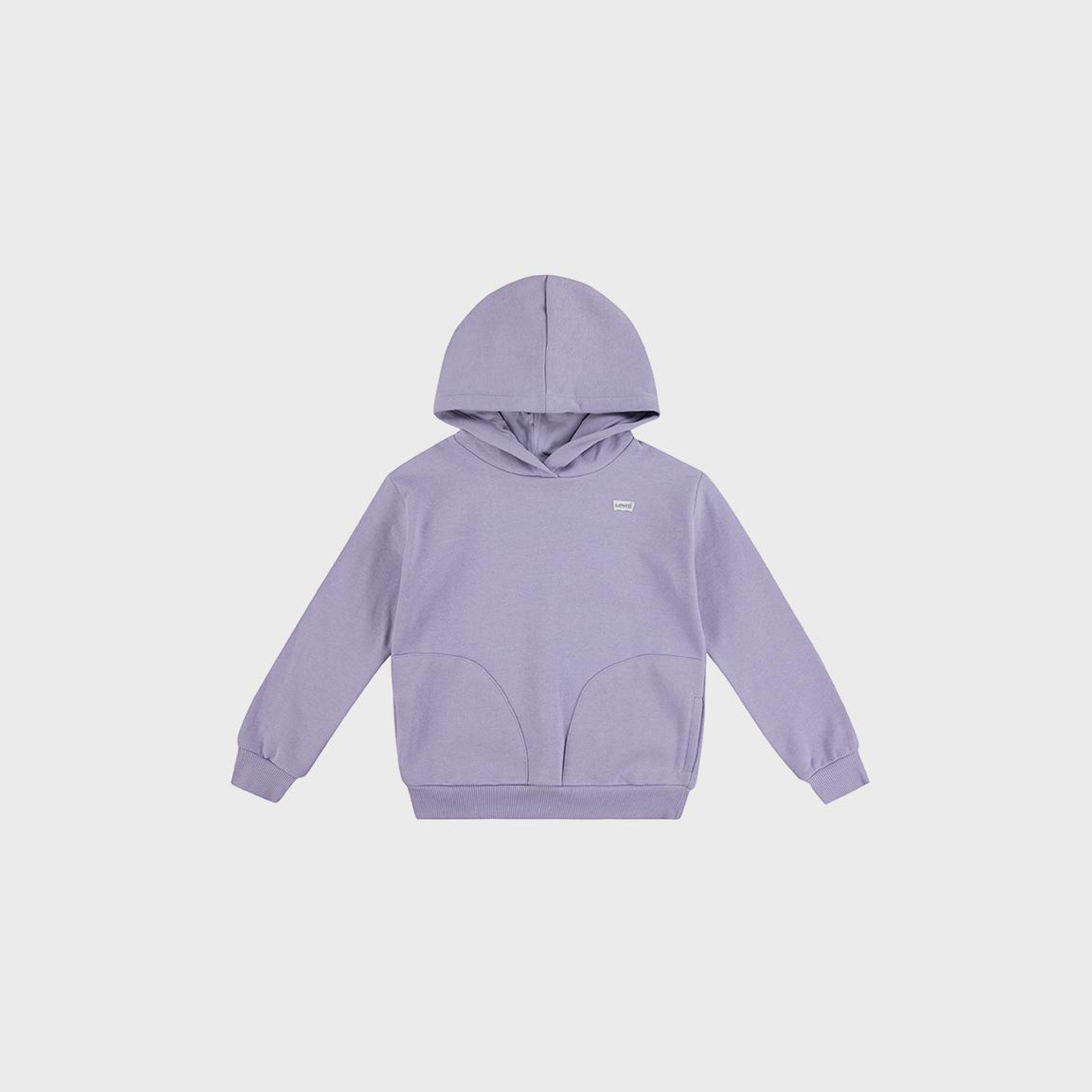 Levi's Solid Long Sleeves Hoodie-girls-clothing-winterwear-sweatshirts-image-1