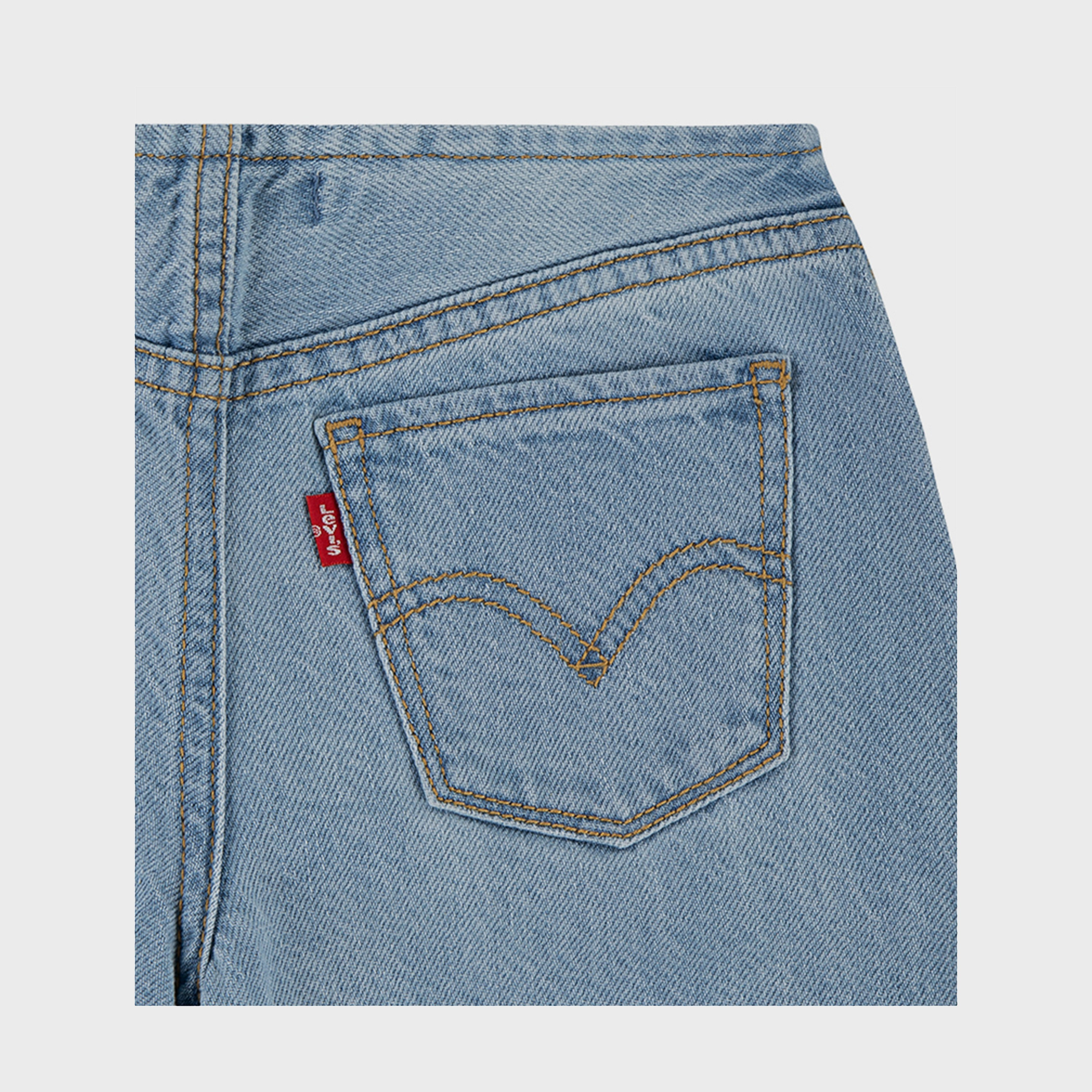 Levi's Embroidered Elasticated Jeans-girls-clothing-bottoms-jeansandjeggings-image-4