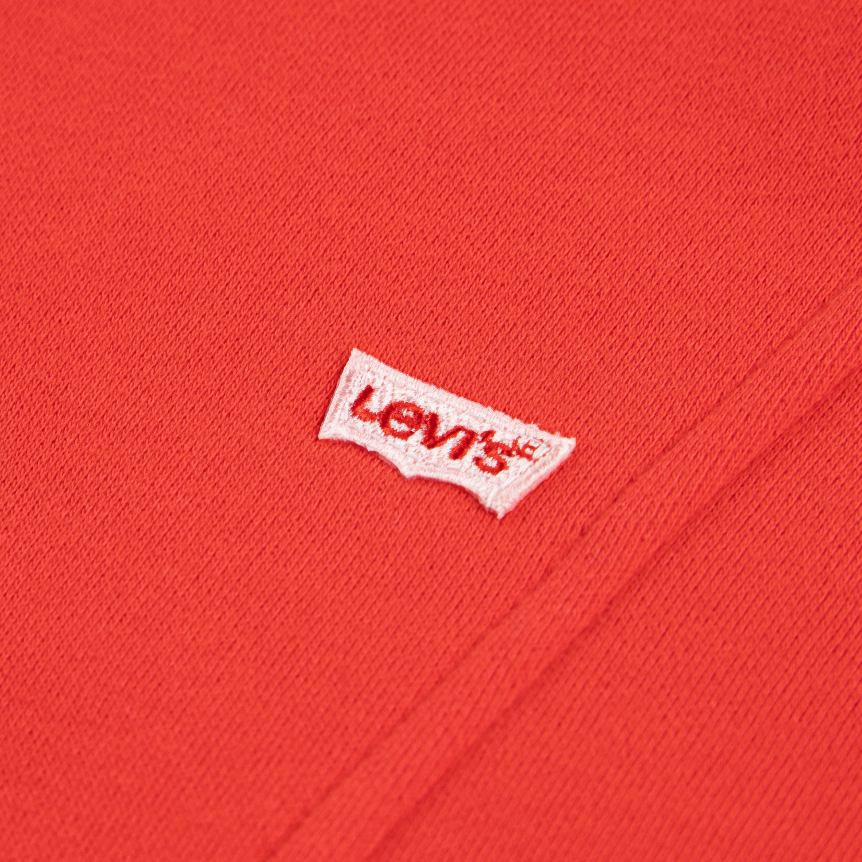 Levi’s Solid Hooded Sweatshirt with Batwing Patch-girls-clothing-sweatshirts-image-5