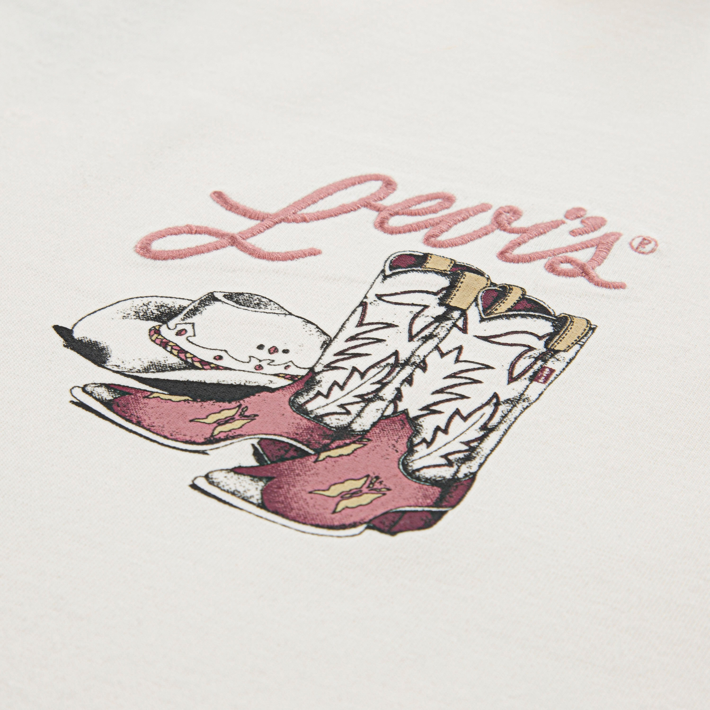 تي شيرت واسع بأكمام قصيرة وطبعة من ليفايس-girls-clothing-tshirts-image-3