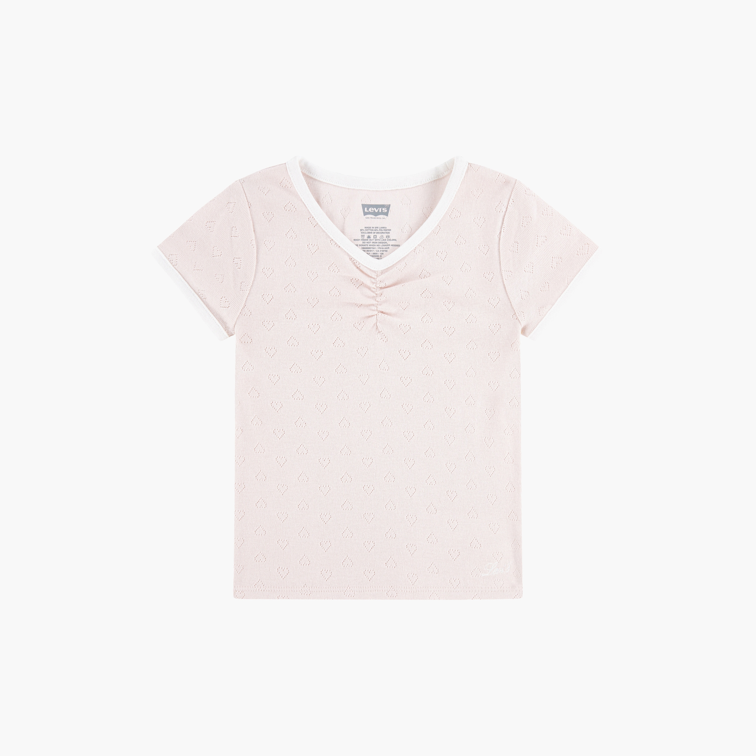 Levi's LVG Rosette Pointelle Top-girls-clothing-tshirts-image-6