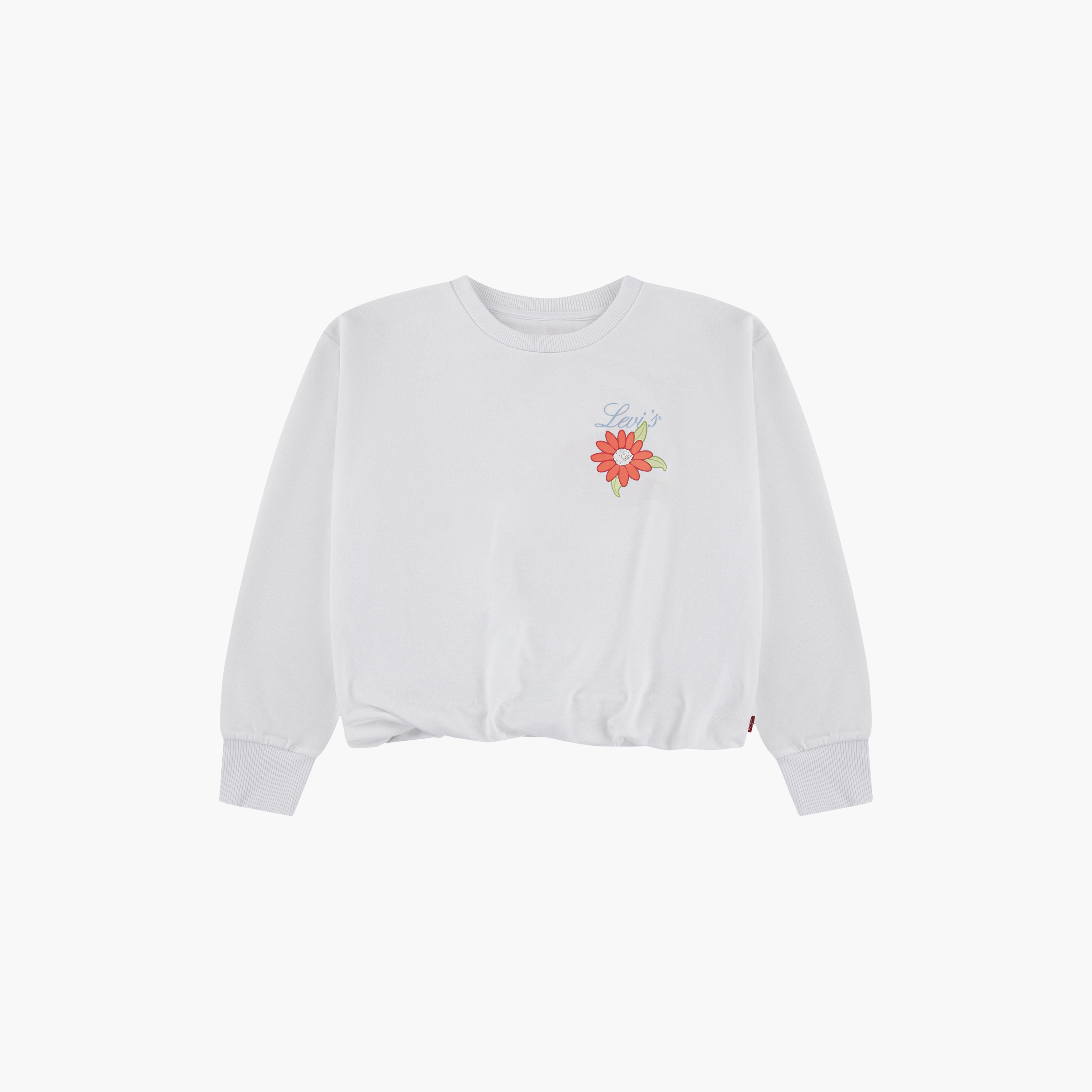 Levi's LVG Bubble Hem LS Knit Top-girls-clothing-sweatshirts-image-2