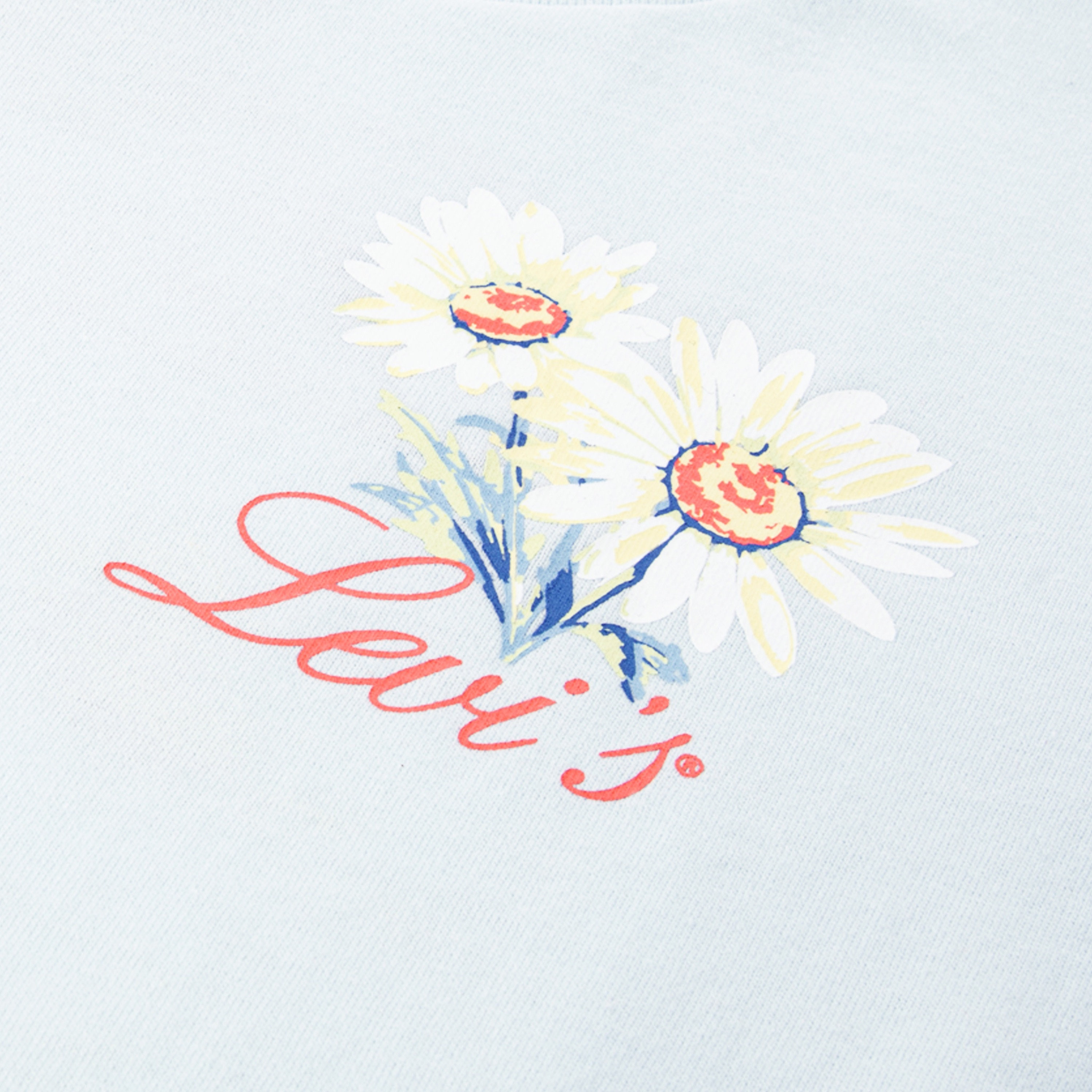 تي شيرت بطبعة ختم الزهور للبنات من ليفايس-girls-clothing-tshirts-image-3