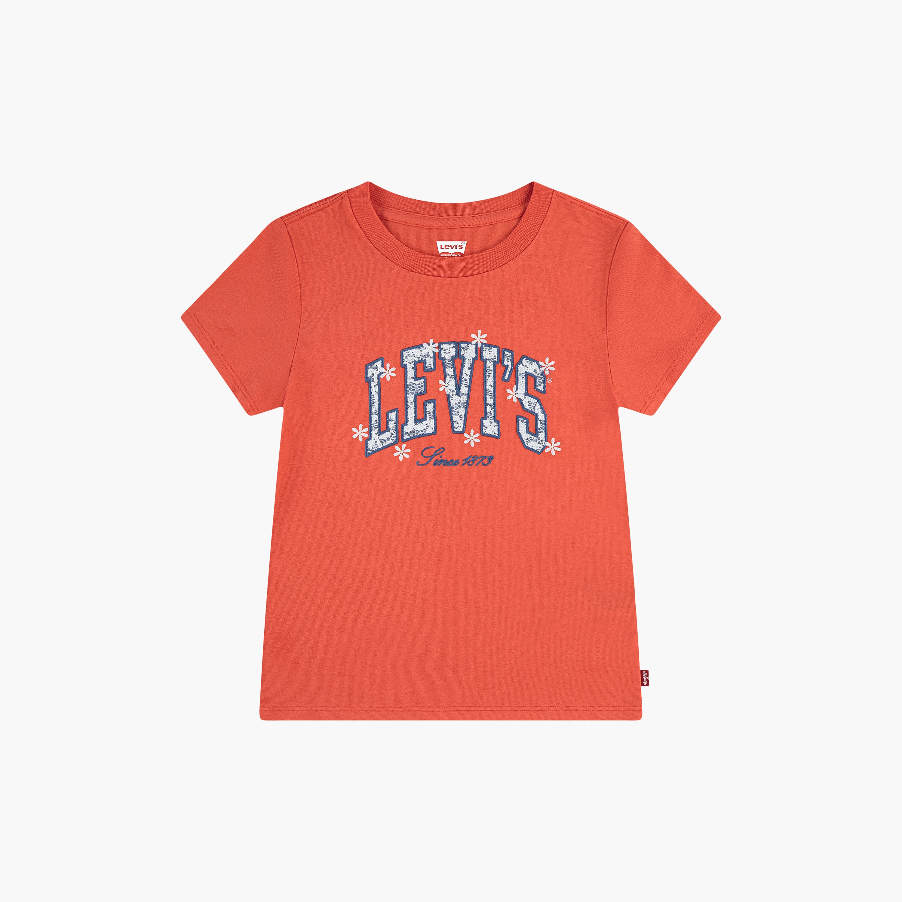 Levi's LVG Chambray Applique Top-girls-clothing-tshirts-image-1