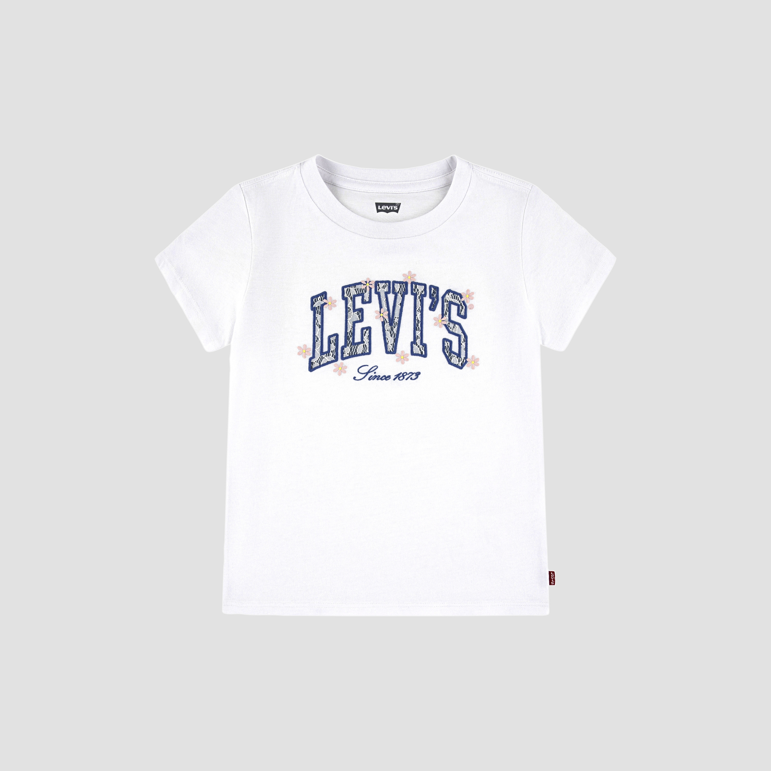 Levi's LVG Chambray Applique Top-girls-clothing-tshirts-image-1