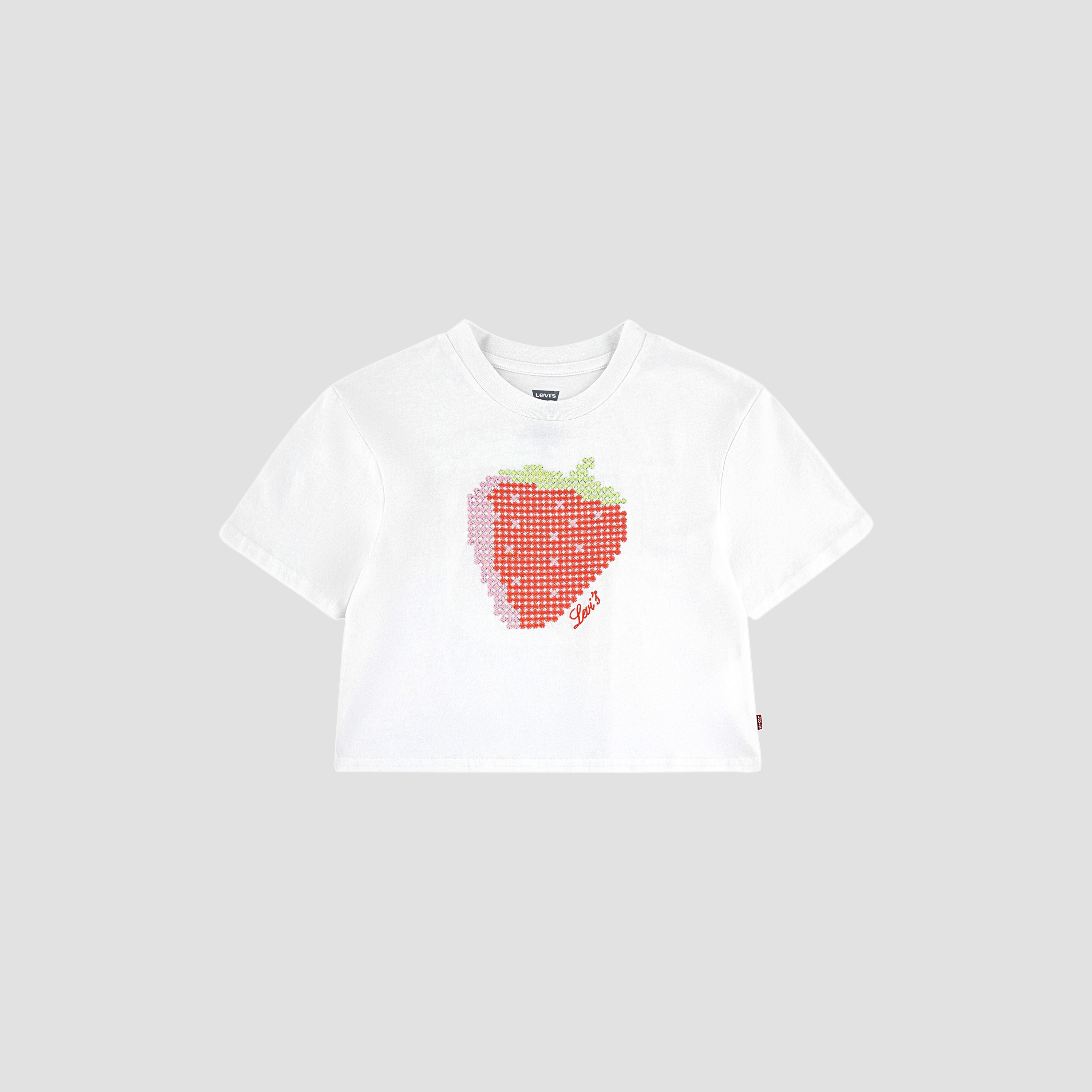 Levi's LVG Strawberry Printed Top-girls-clothing-tshirts-image-1