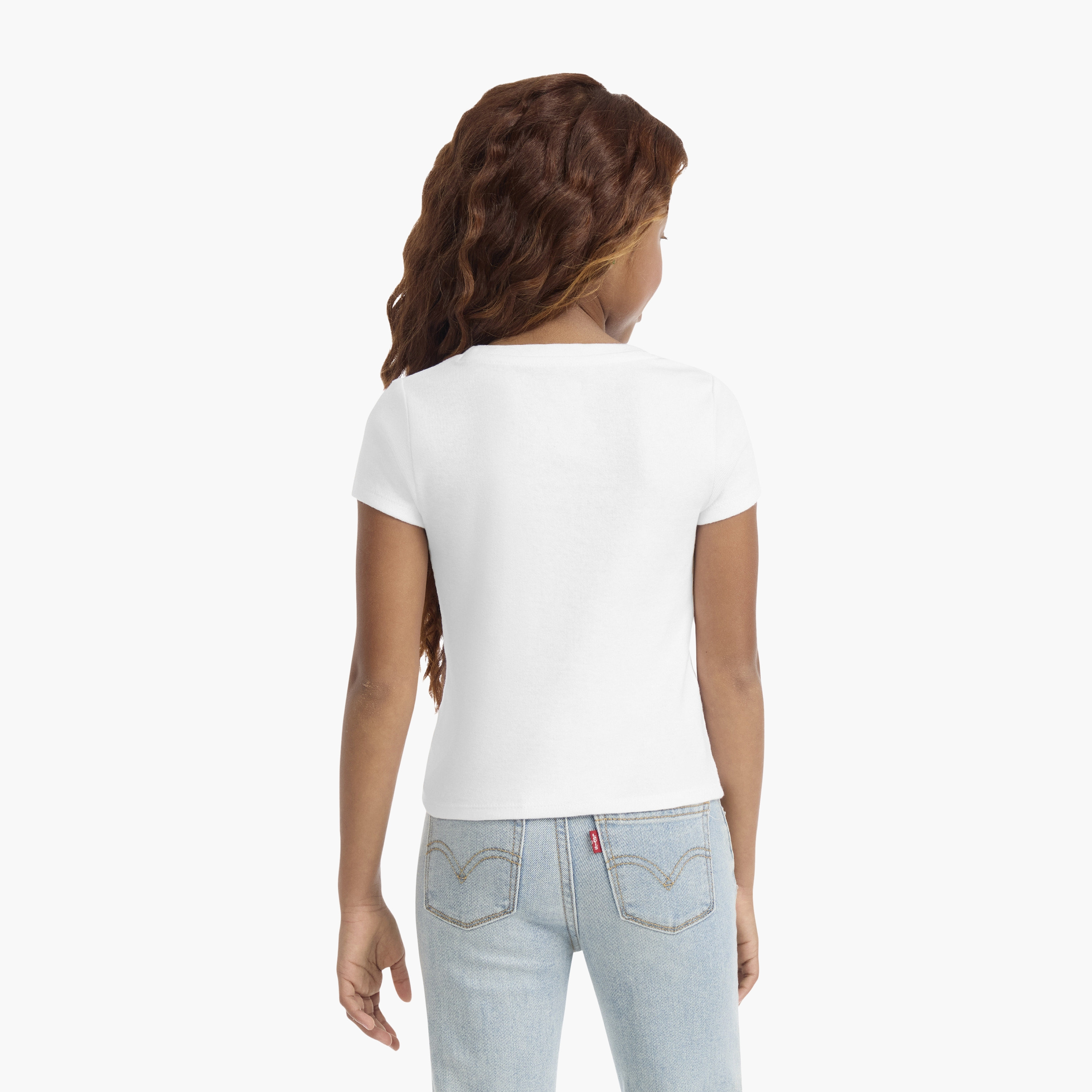 Levi's LVG Rib Meet & Greet Jam Printed T-Shirt-girls-clothing-tshirts-image-3