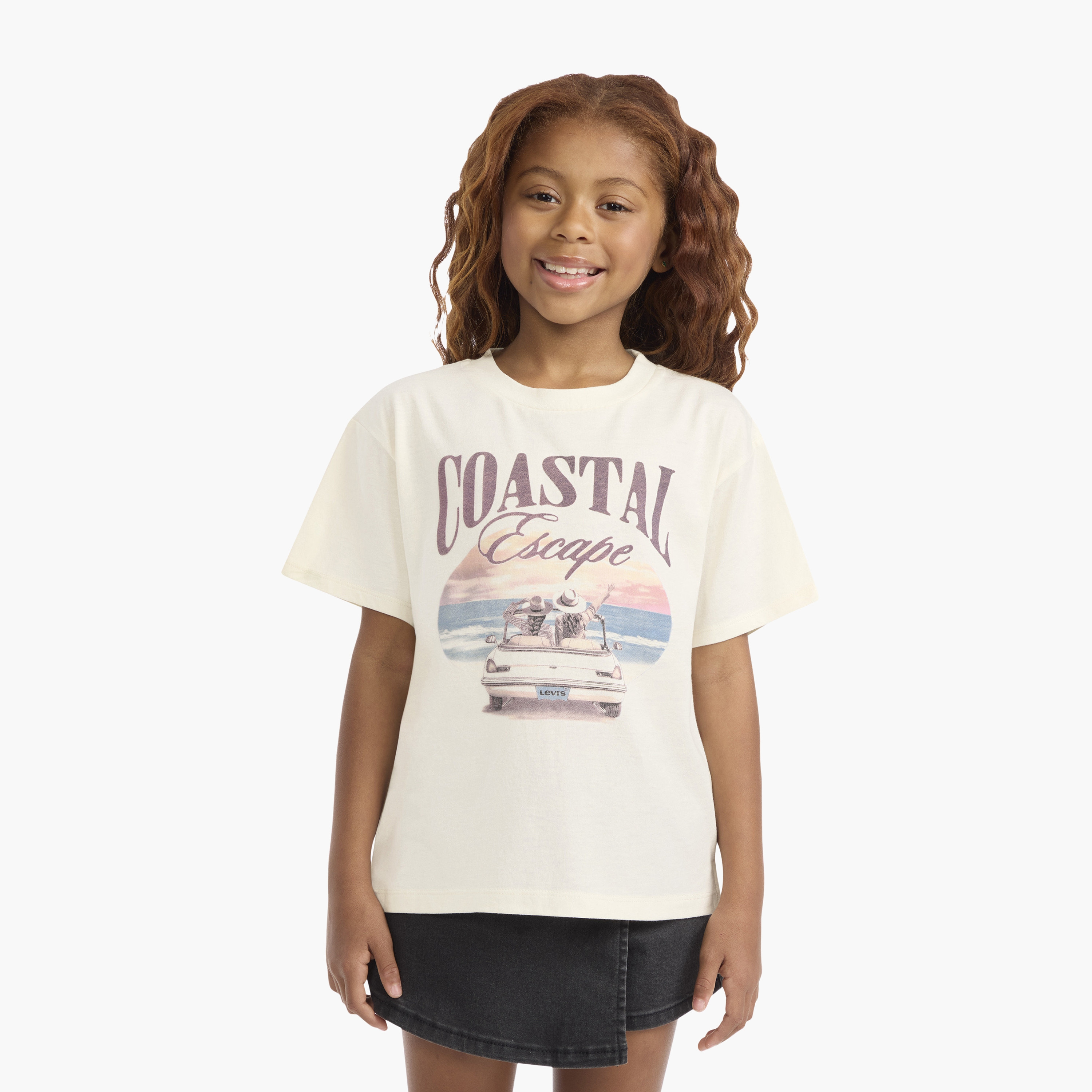 Levi's LVG Coastal Escape Printed T-Shirt-girls-clothing-tshirts-image-1