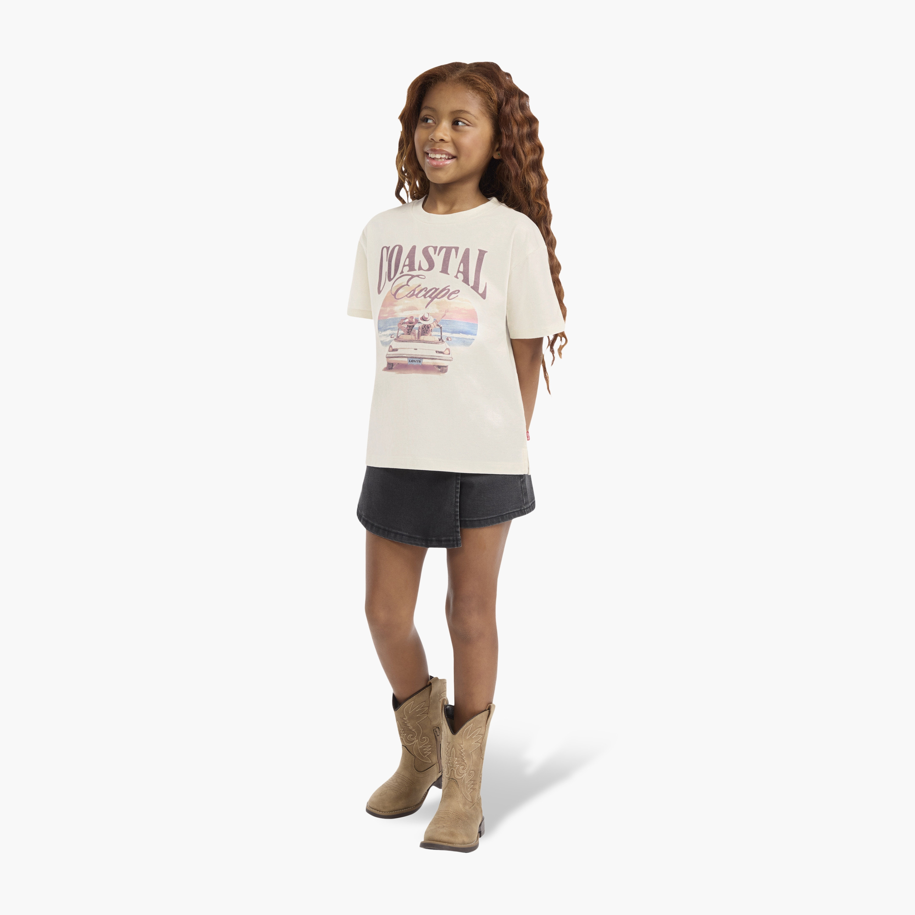 Levi's LVG Coastal Escape Printed T-Shirt-girls-clothing-tshirts-image-2