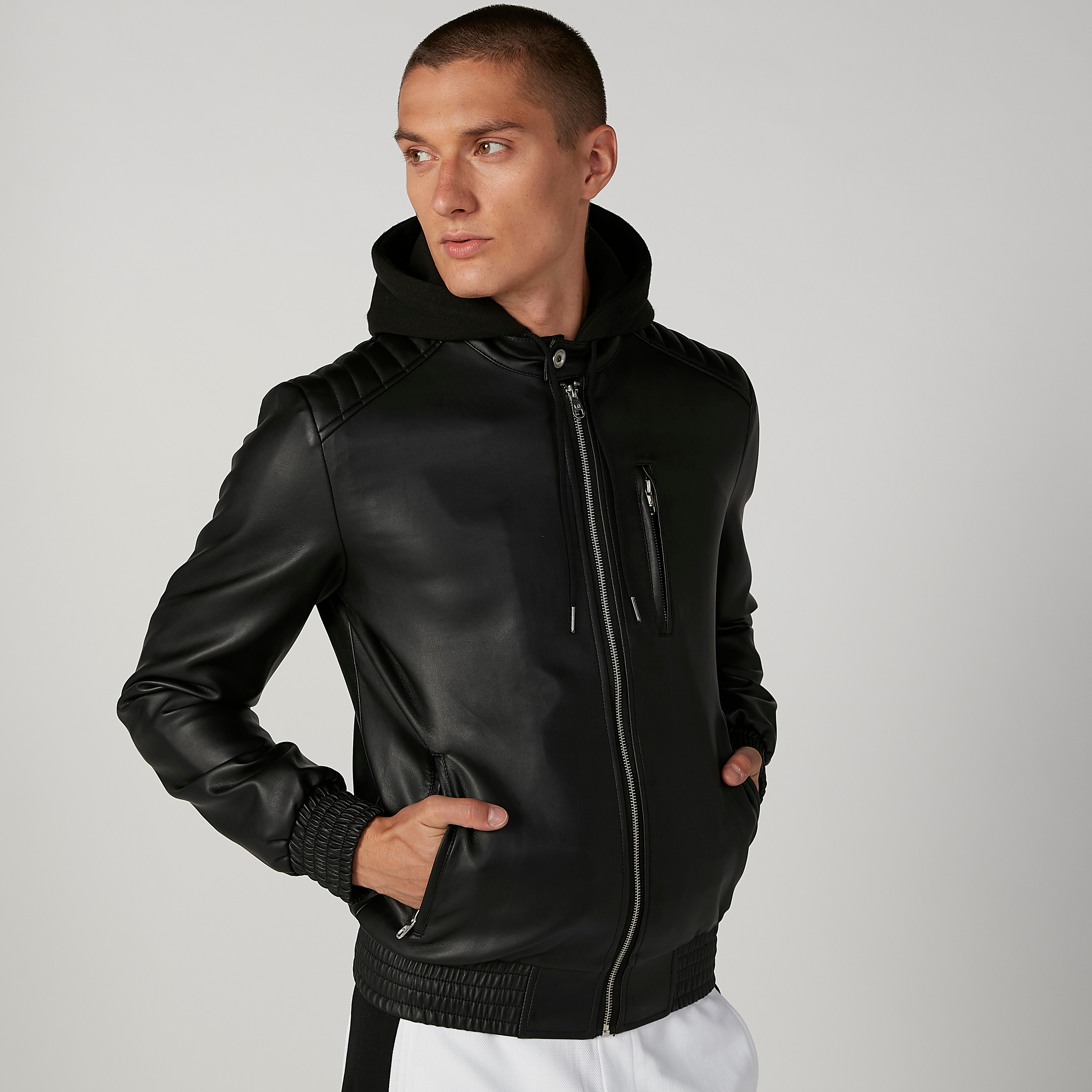 Buy Lee Cooper Men's Jacket (LCOMWJK18204BLACK_Black_XXL) at Amazon.in