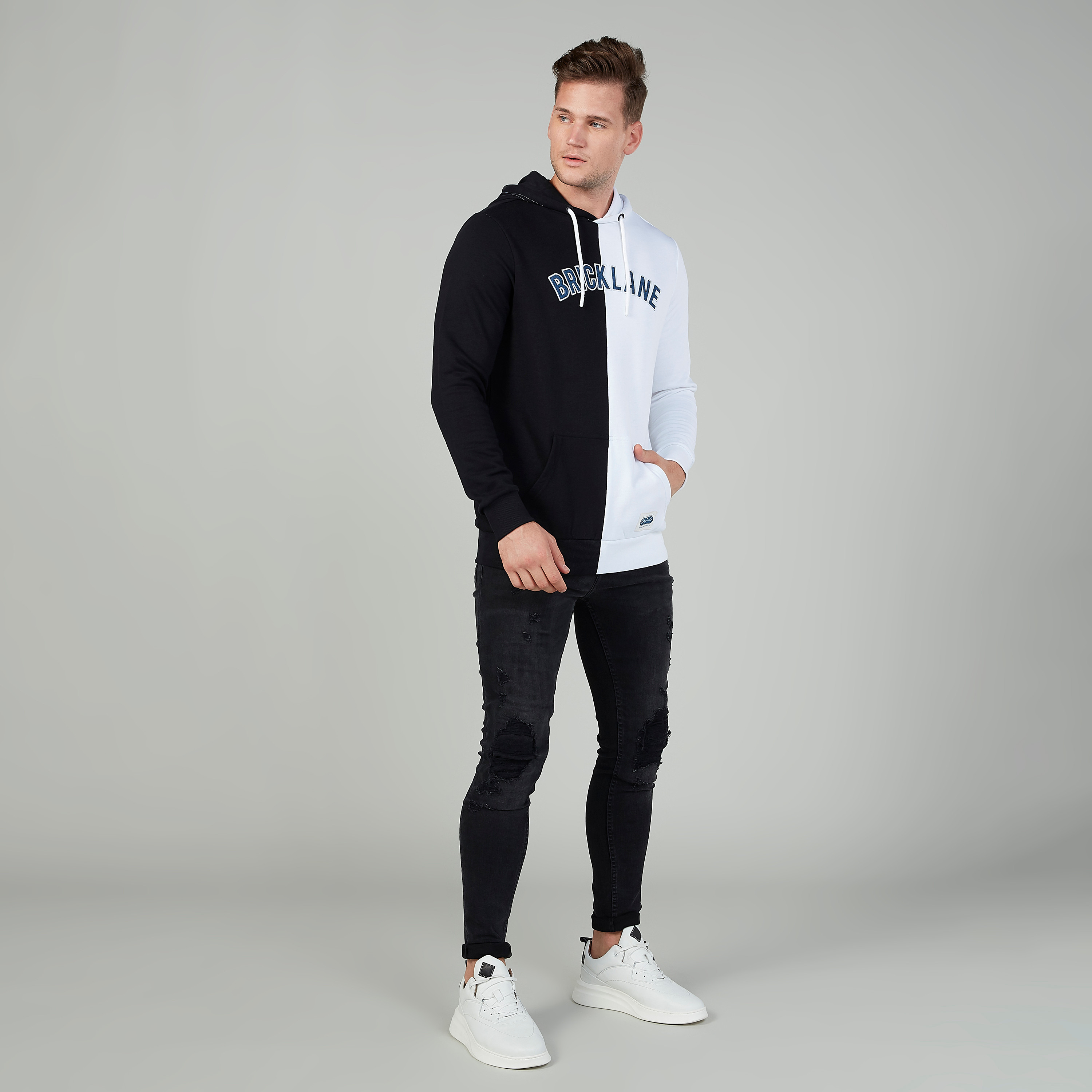 Lee cooper cut and 2025 sew zip hoody mens