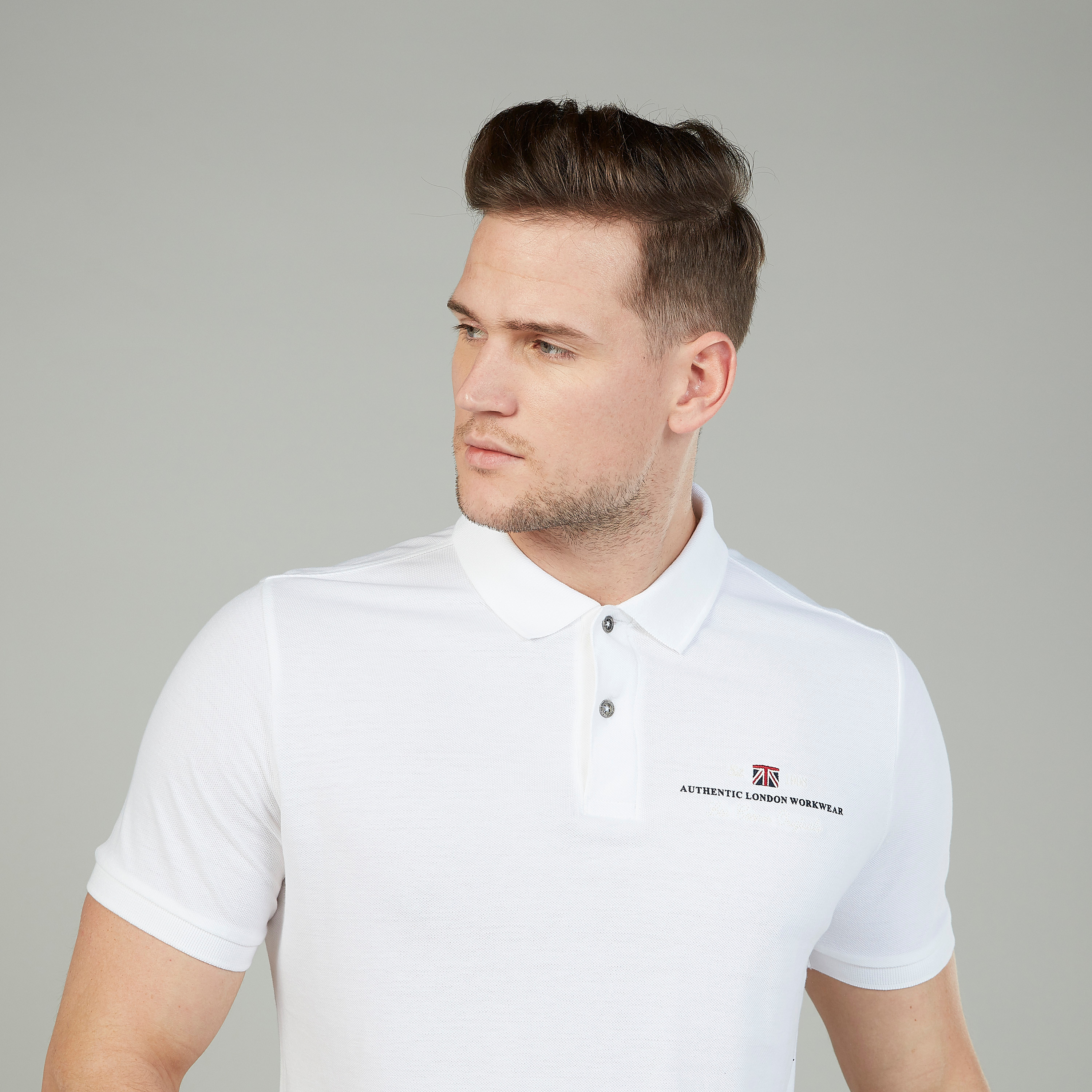تيشيرت بولو بأكمام قصيرة وطبعات من لي كوبر-men-clothing-tshirtsandpolos-polos-image-3