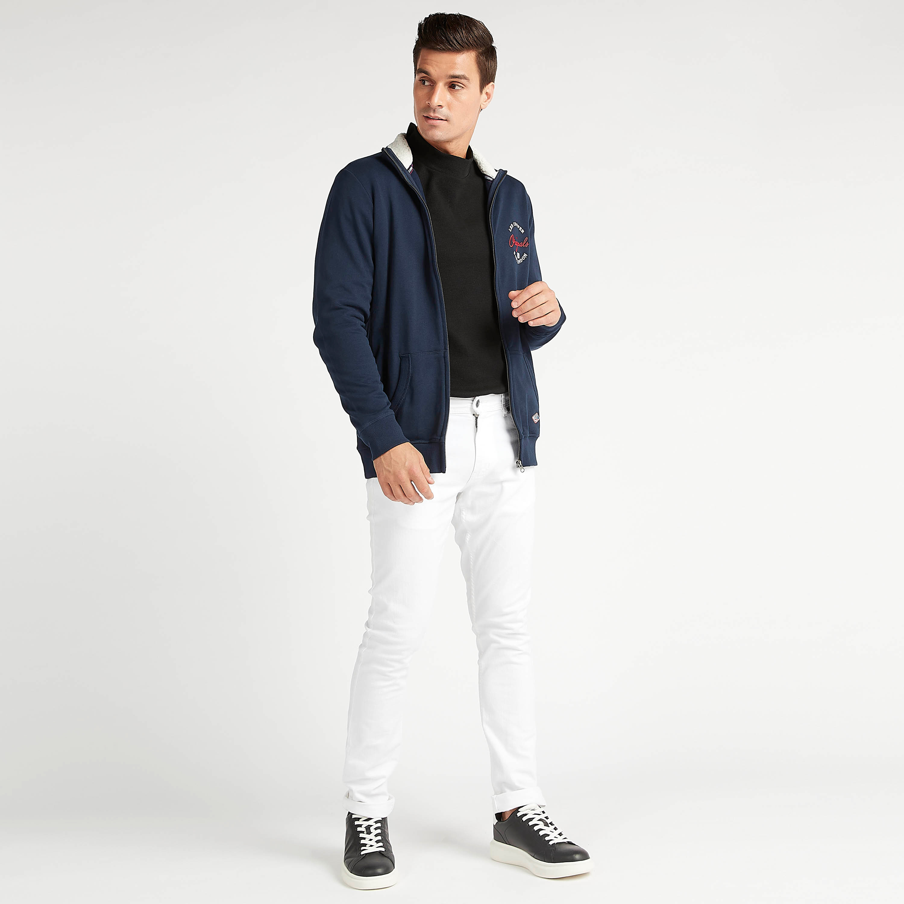 Lee cooper sherpa collar jacket best sale