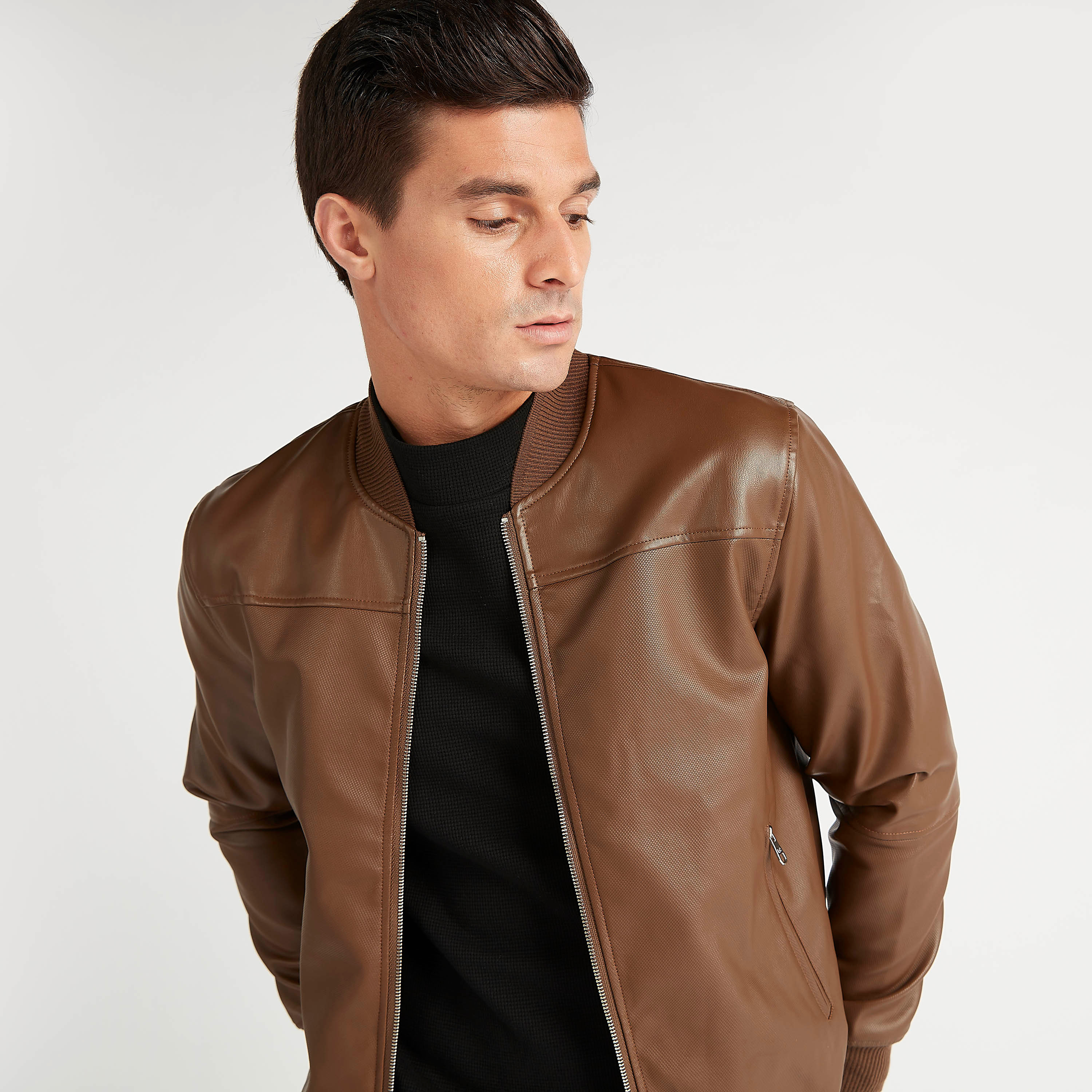 Buy Lee Cooper Boy's Regular fit Jacket (LCB-JKT-26_Black_15-16Yrs) at  Amazon.in