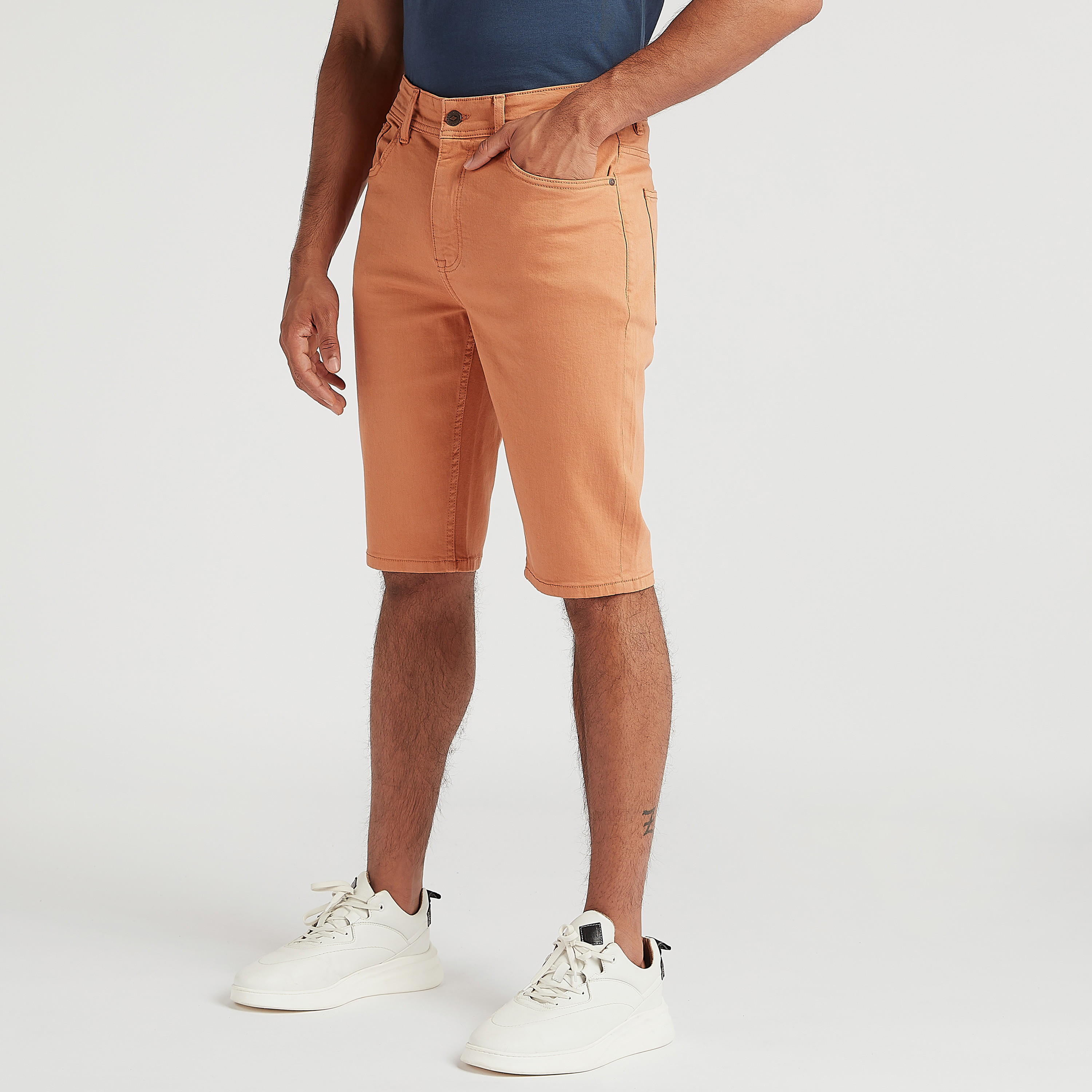 Lee cooper denim hot sale shorts mens