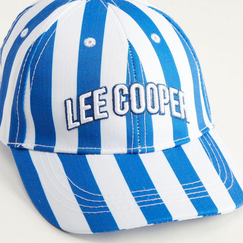 Lee Cooper Striped Buckle Strap Cap-Caps & Hats-image-2