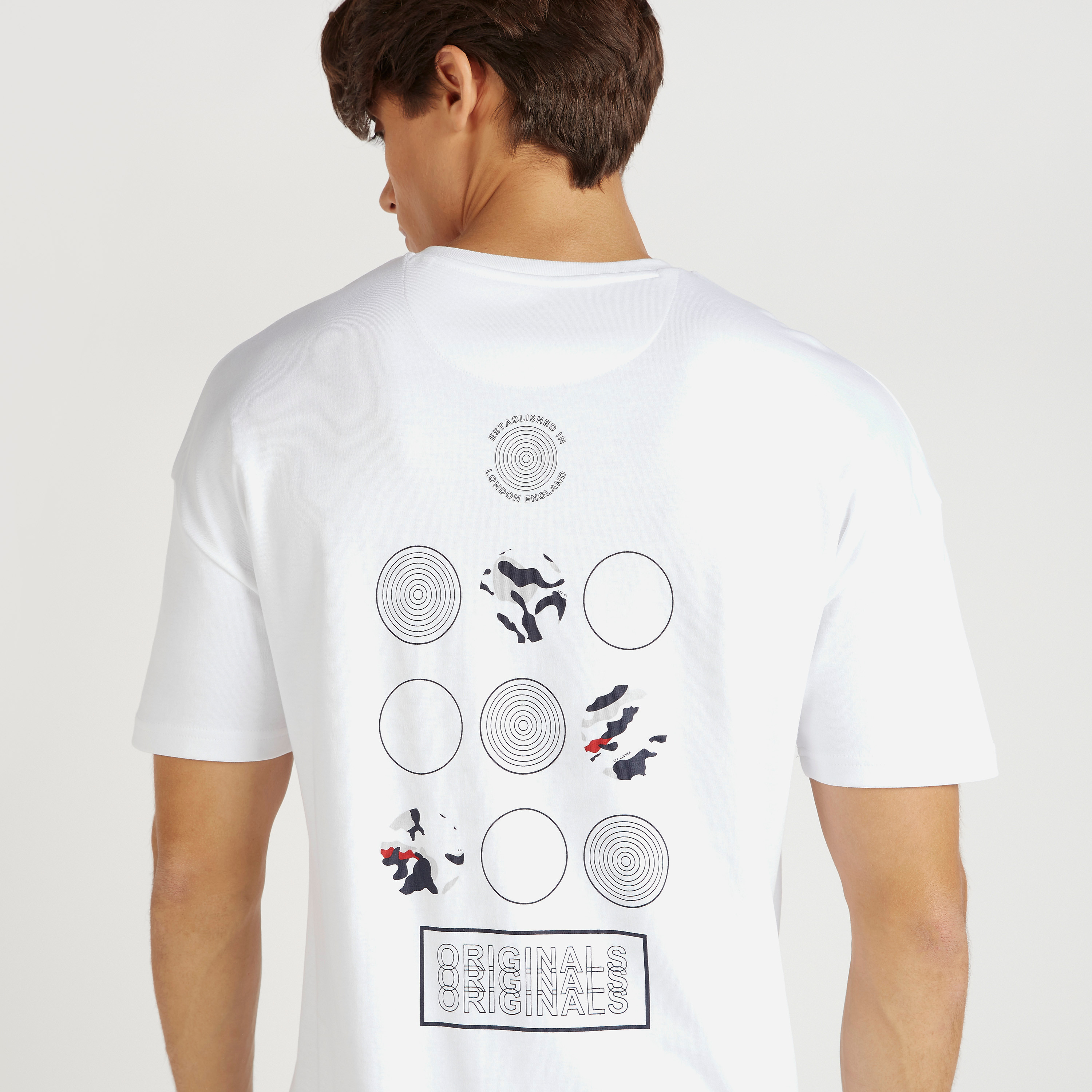 Lee Cooper Printed T-shirt with Crew Neck-men-clothing-tshirtsandpolos-tshirts-image-3