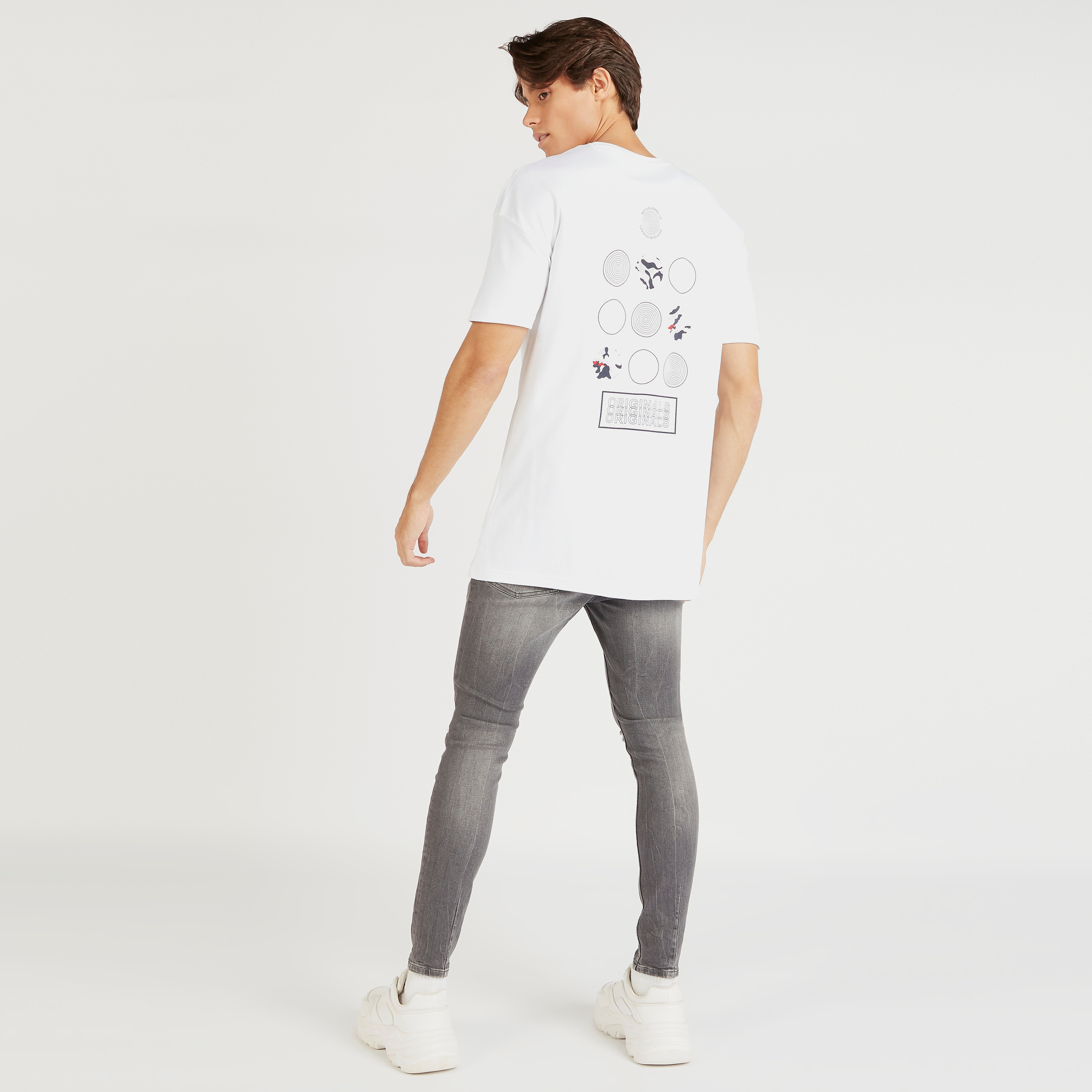 Lee Cooper Printed T-shirt with Crew Neck-men-clothing-tshirtsandpolos-tshirts-image-6