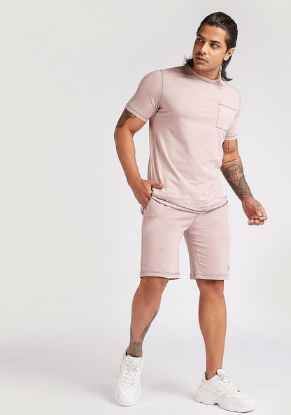Lee Cooper Shorts with Pockets and Elasticated Waist-Shorts-image-1