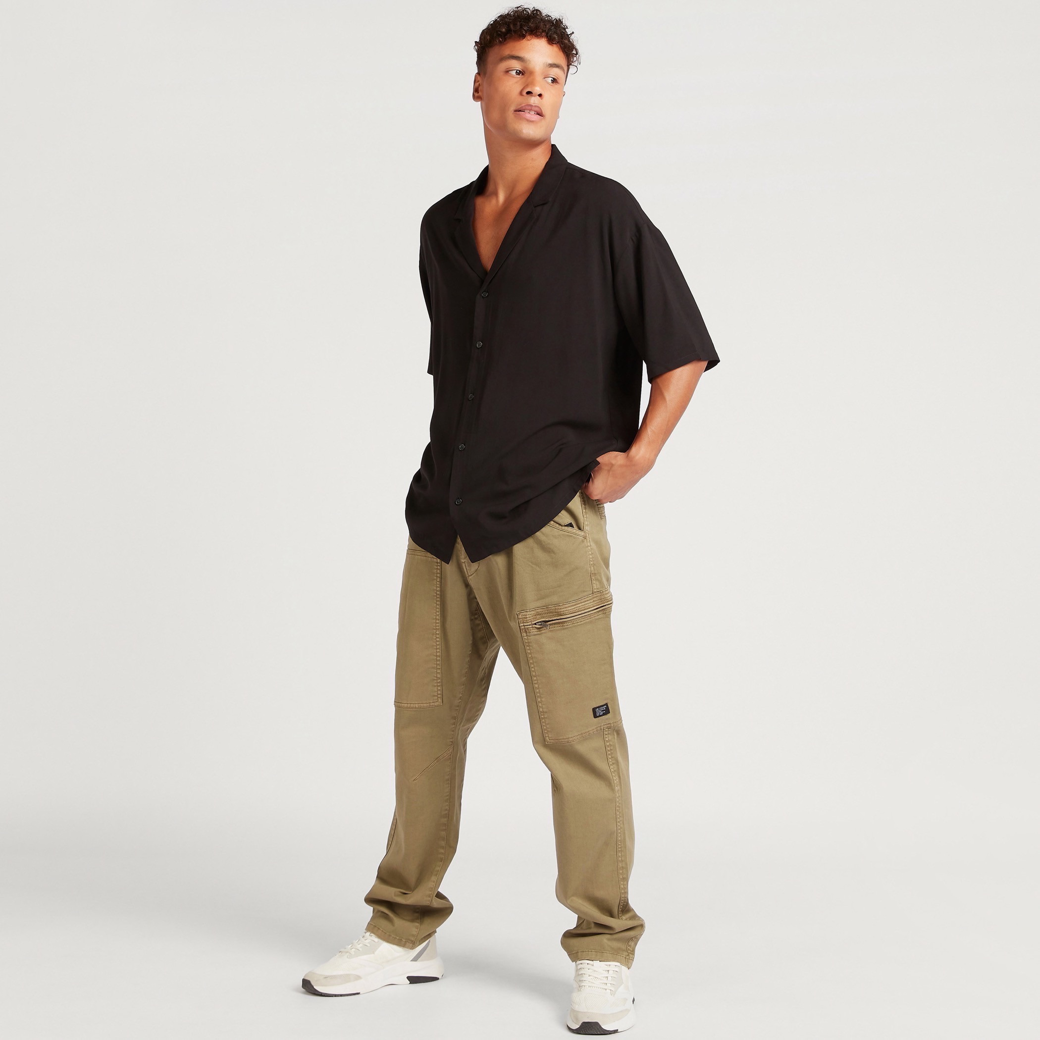 Lee cooper army hot sale cargo pants