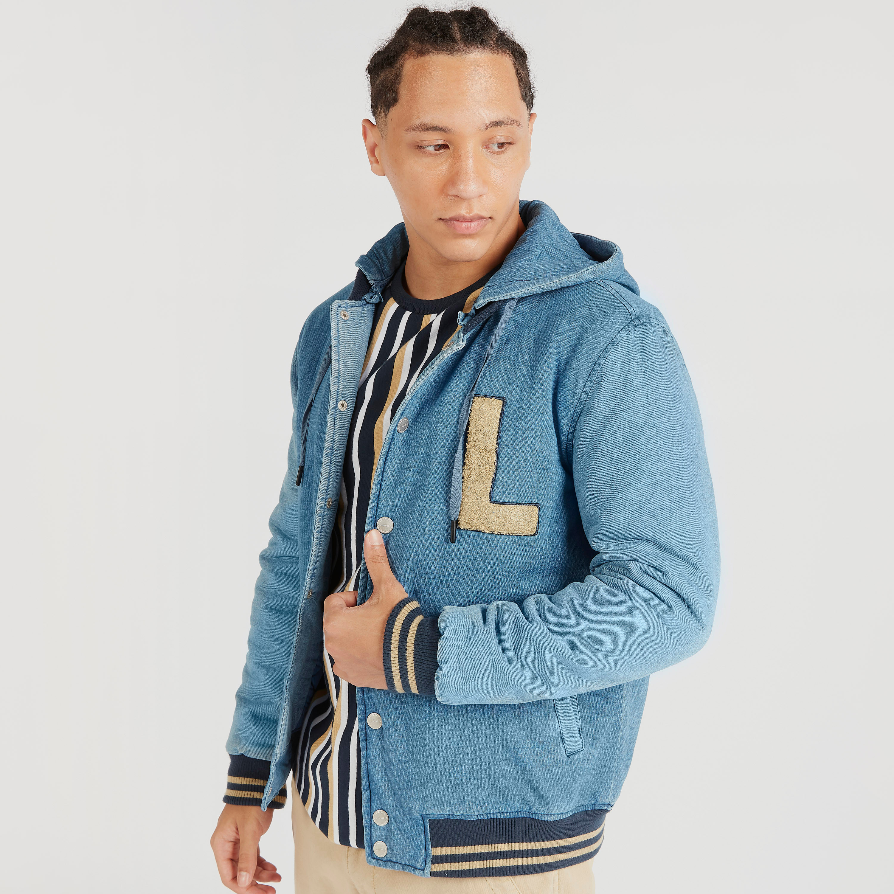 Lee cooper fleece hoody on sale mens