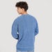 Lee Cooper Solid Sweatshirt with Crew Neck and Long Sleeves-Sweatshirts-thumbnail-3
