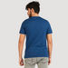 Lee Cooper Printed T-shirt with Short Sleeves and Crew Neck-T Shirts-thumbnail-3