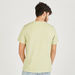 Lee Cooper Solid Crew Neck T-shirt with Pocket and Short Sleeves-T Shirts-thumbnailMobile-3