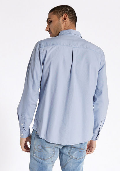 Lee Cooper Solid Shirt with Long Sleeves