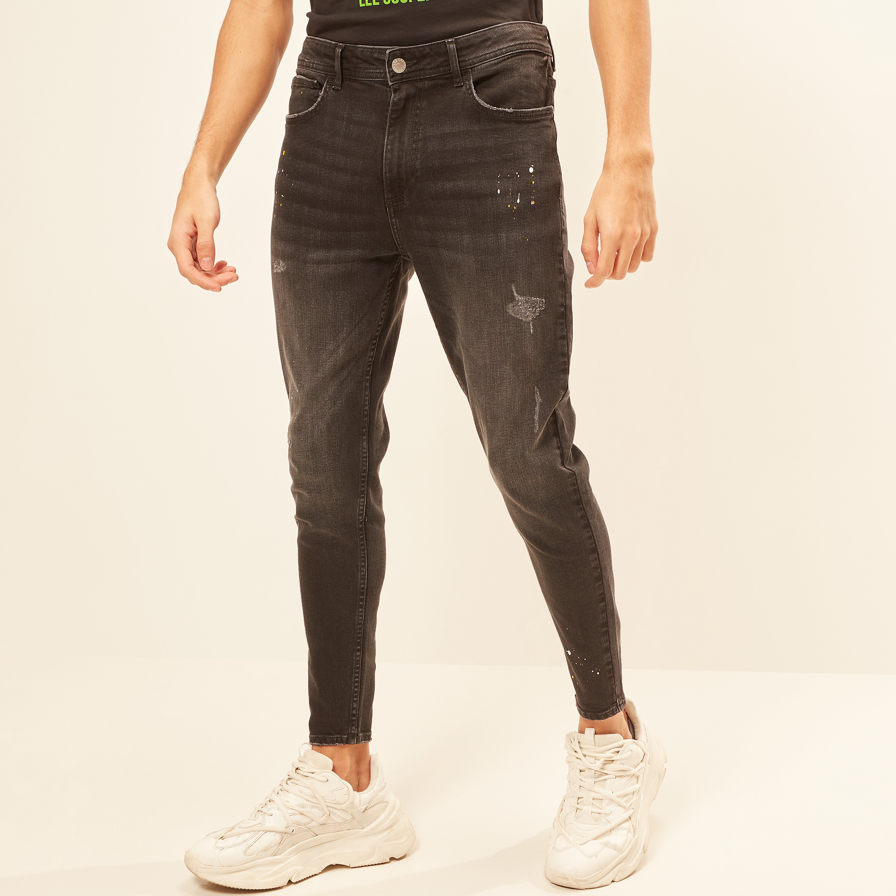 Lee cooper store tapered jeans