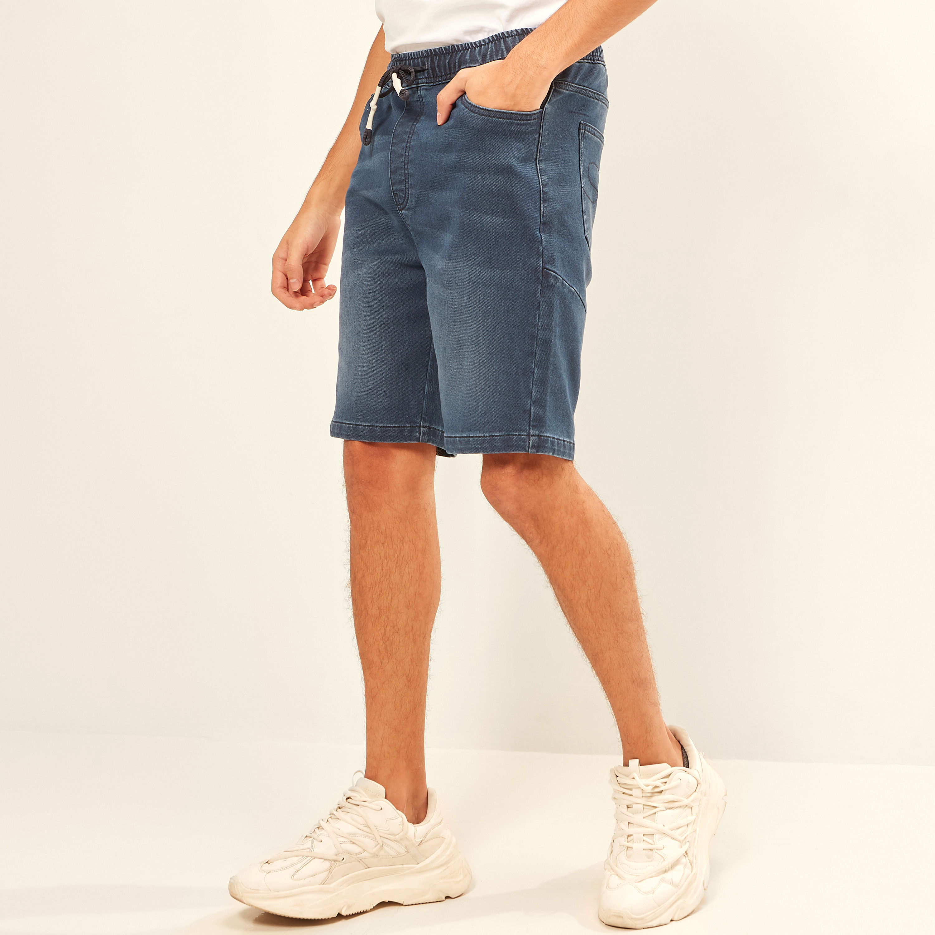 Lee cooper denim store shorts mens