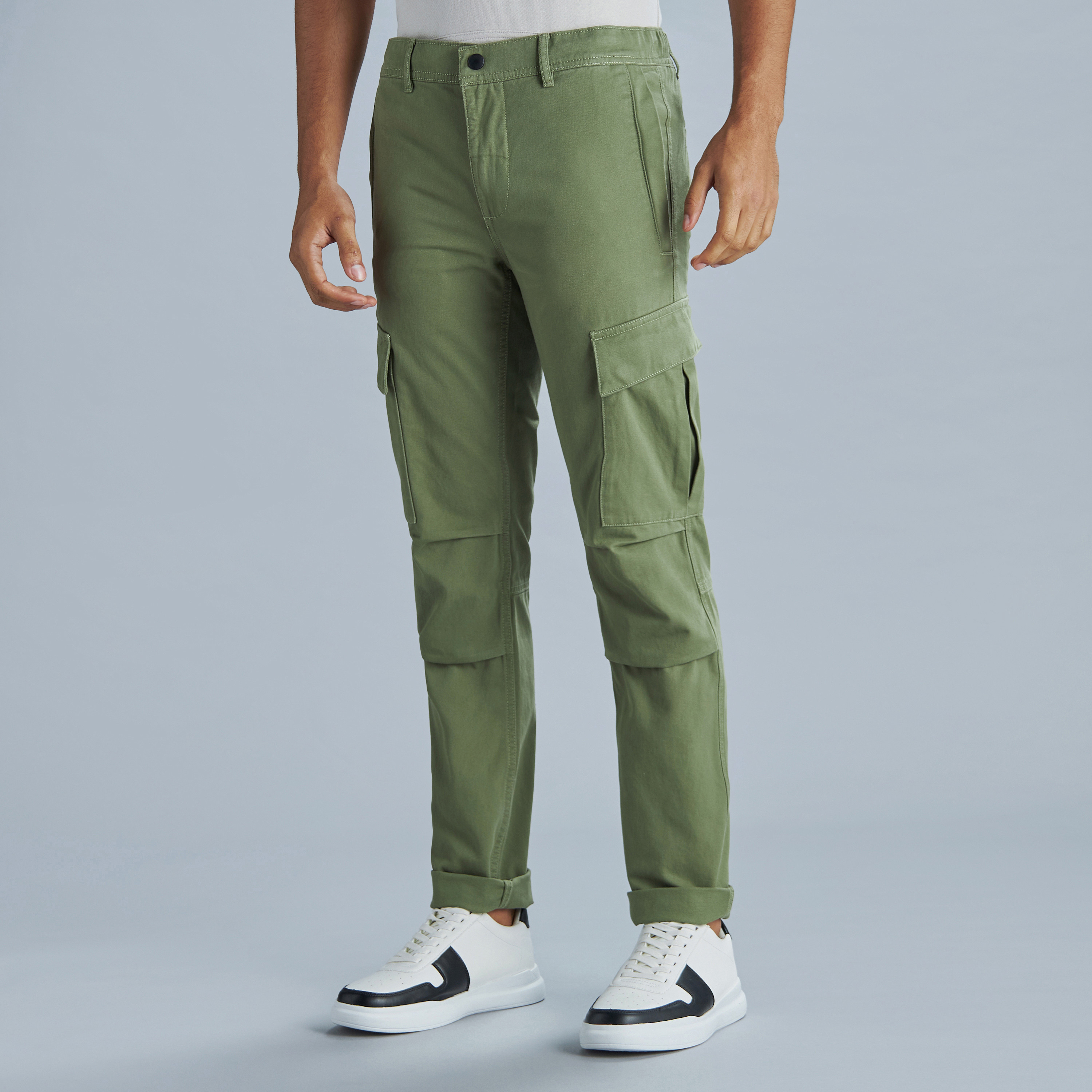Lee Cooper Workwear Cargo Trousers Mens | Brand Max