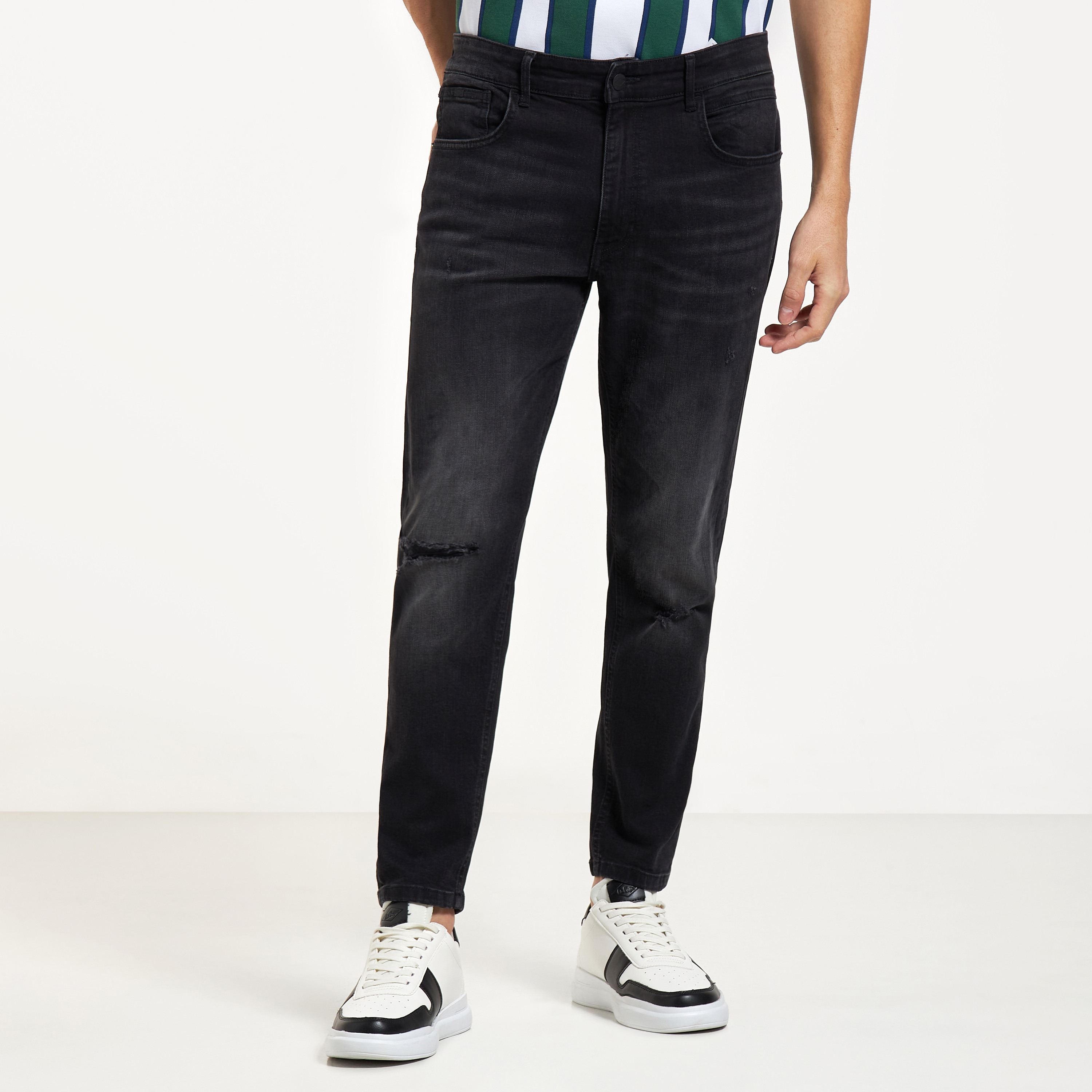 Lee cooper store tapered jeans