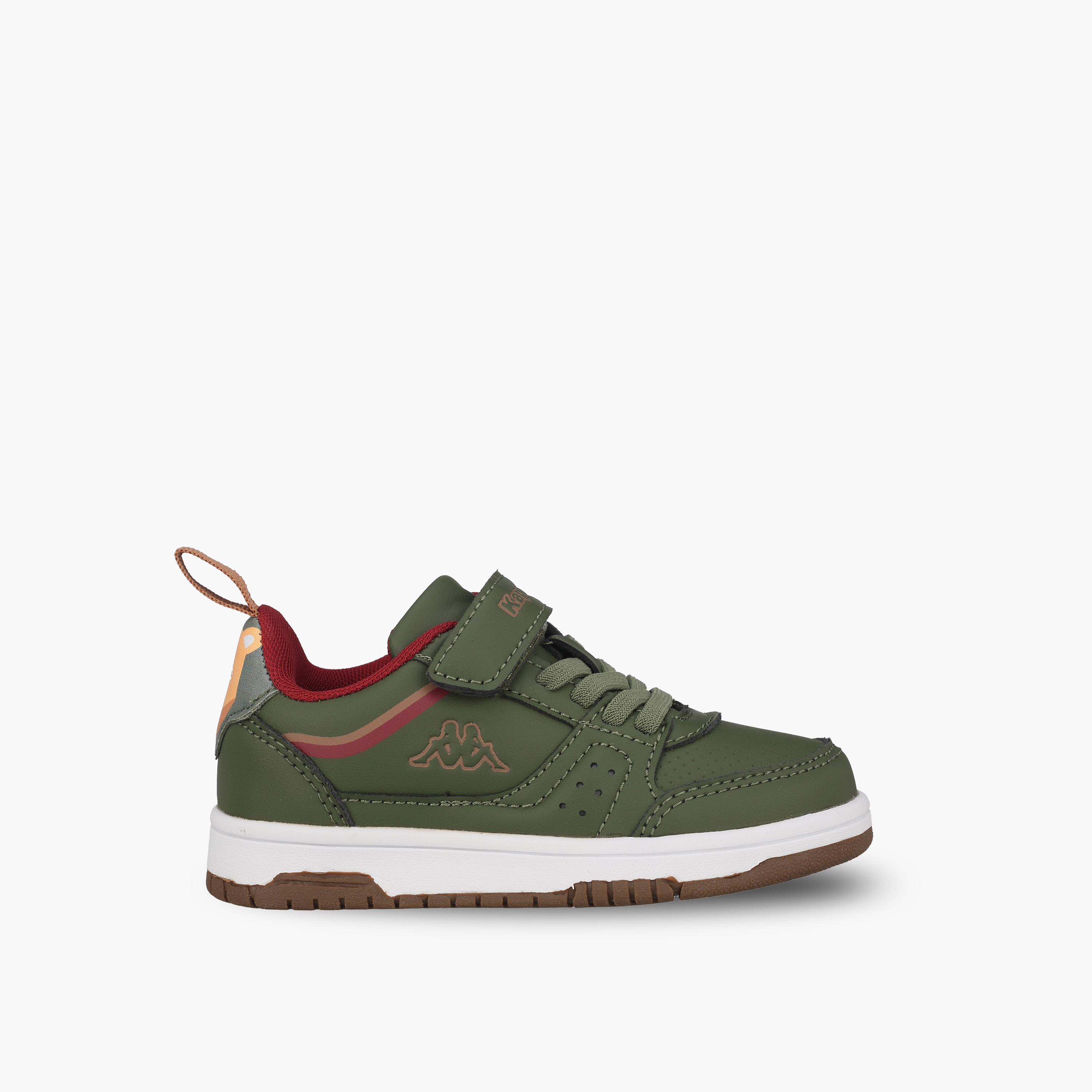 Kappa Boys Panelled Hook & Loop Sports Shoes-sports-boys-shoes-image-3