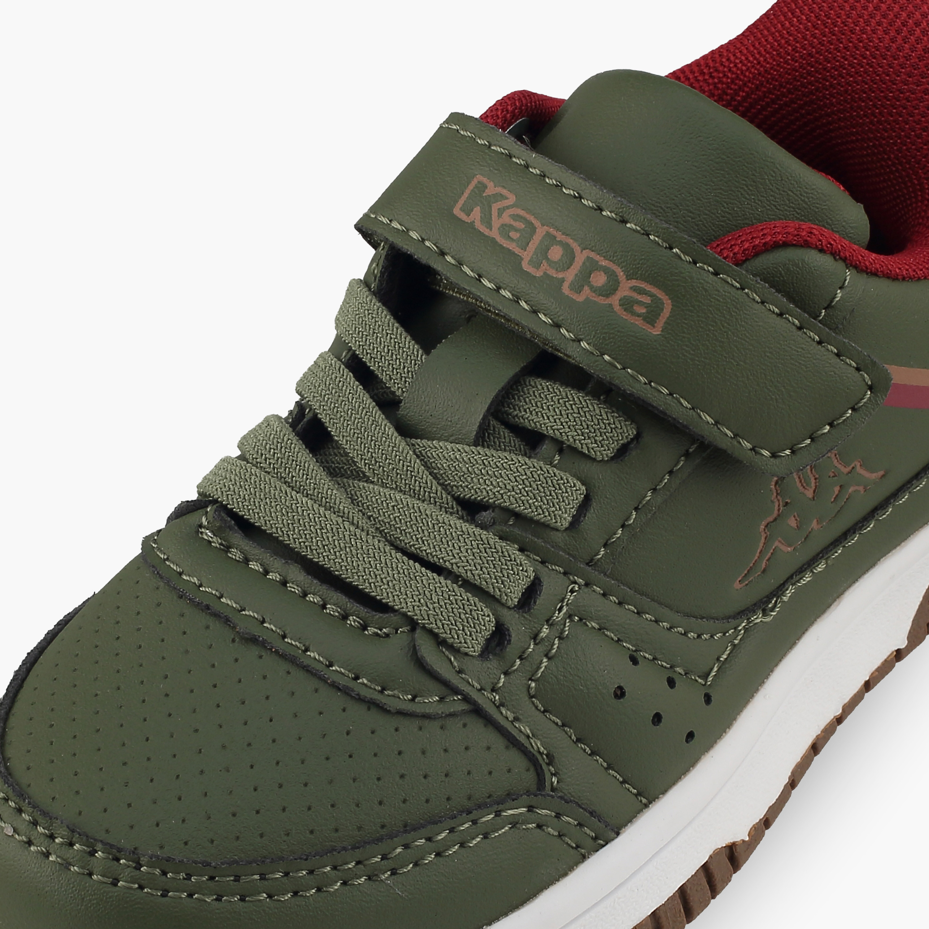 Kappa Boys Panelled Hook & Loop Sports Shoes-sports-boys-shoes-image-4