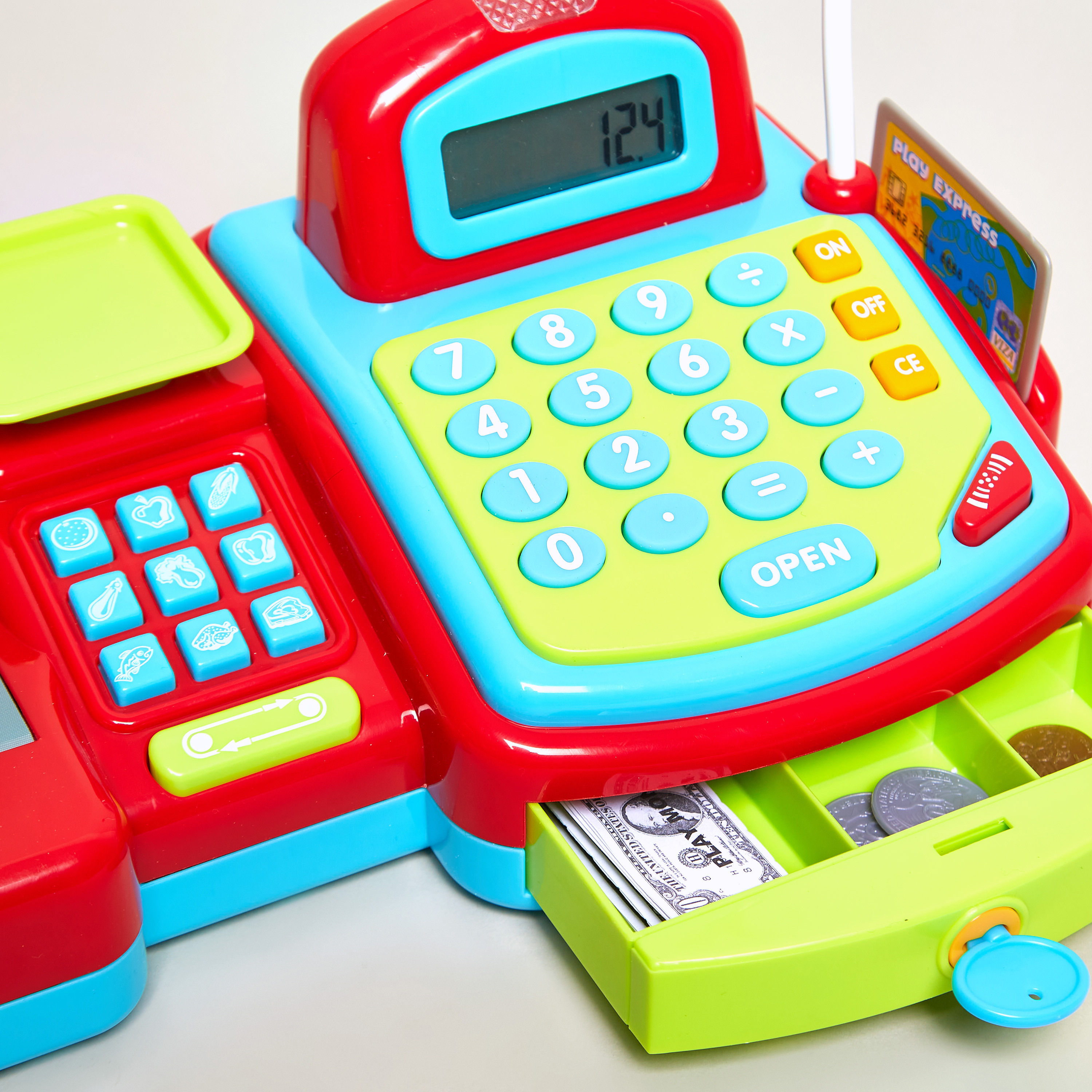 مجموعة ألعاب ماكينة تسجيل النقود ماي كاش من بلاي جو-toys-roleplay-supermarketandshoppingsets-image-4