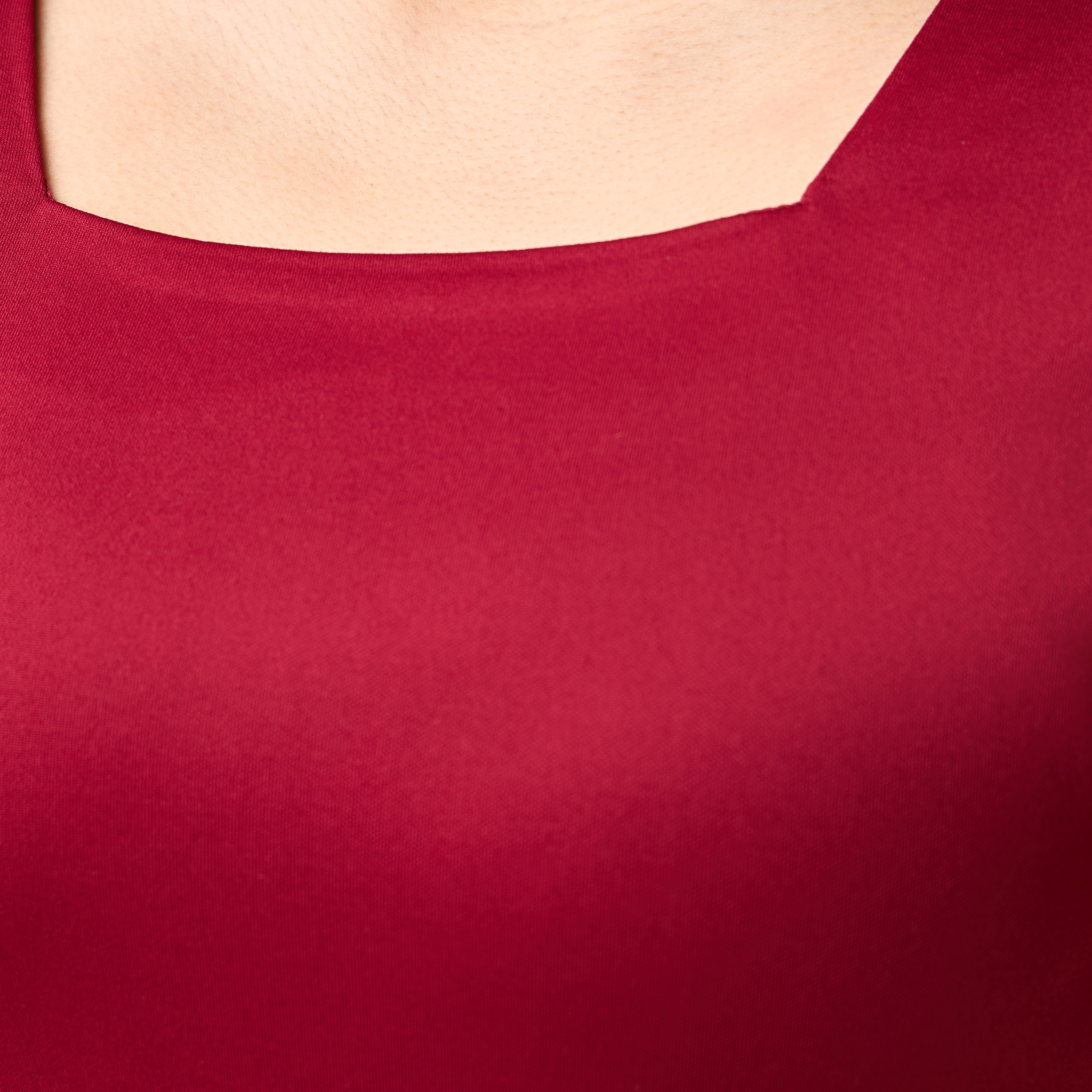 فستان ضيق سادة بأكمام كشكش وسحاب إغلاق من جولدن أبل-women-clothing-dresses-image-10