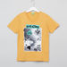 Bossini Printed V-Neck Short Sleeves T-shirt-T Shirts-thumbnail-0
