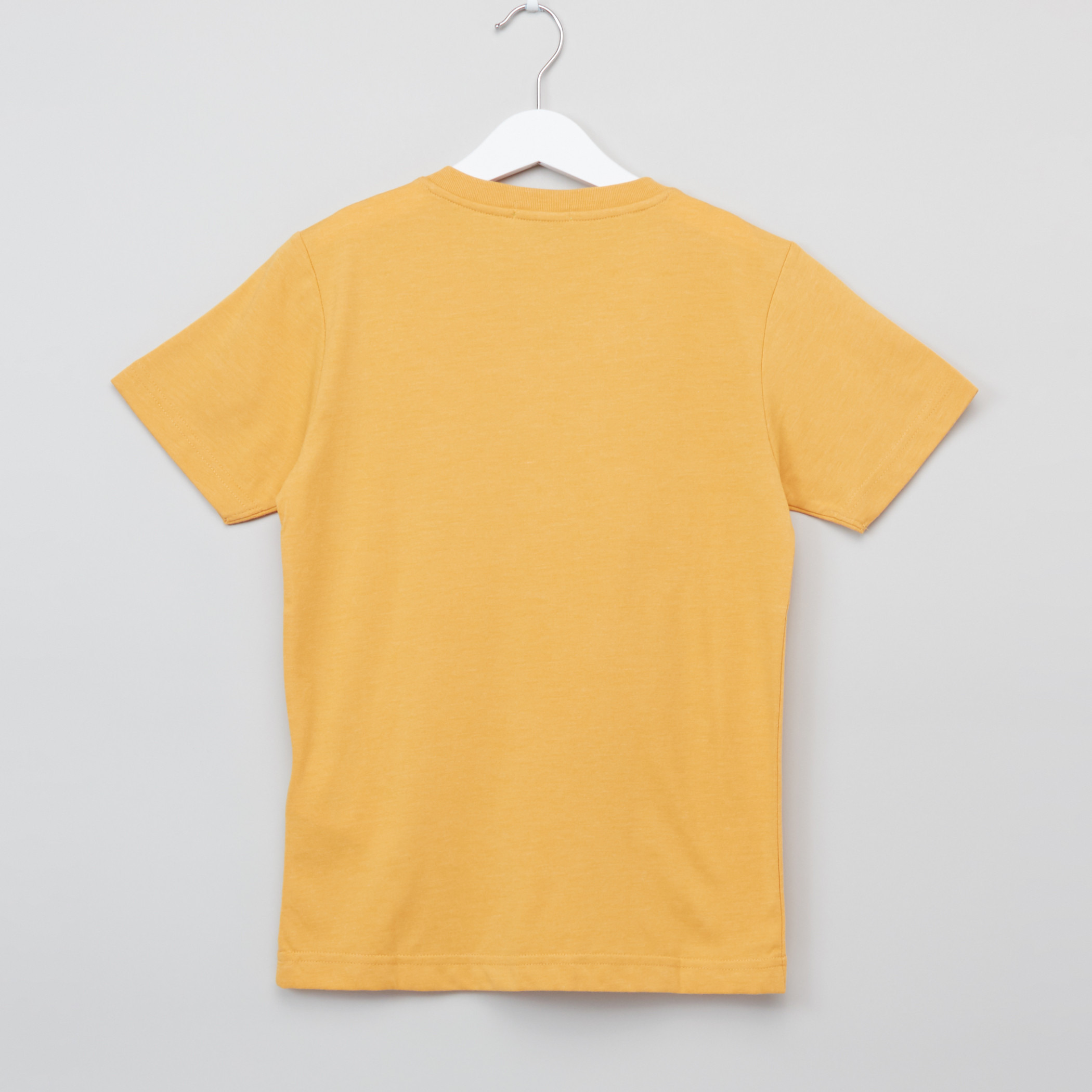 Bossini Printed V-Neck Short Sleeves T-Shirt-boys-clothing-tshirtsandpolos-image-3
