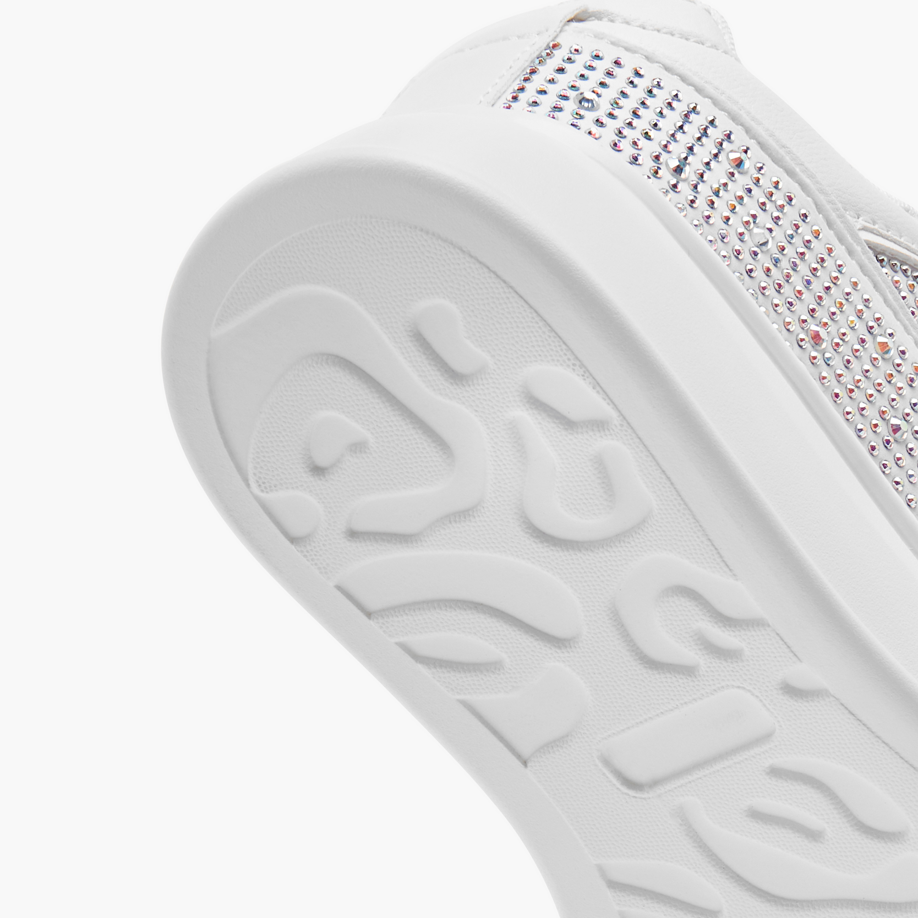 Celeste Girls' Embellished Sneakers with Hook and Loop Closure-girls-shoes-sneakers-image-5
