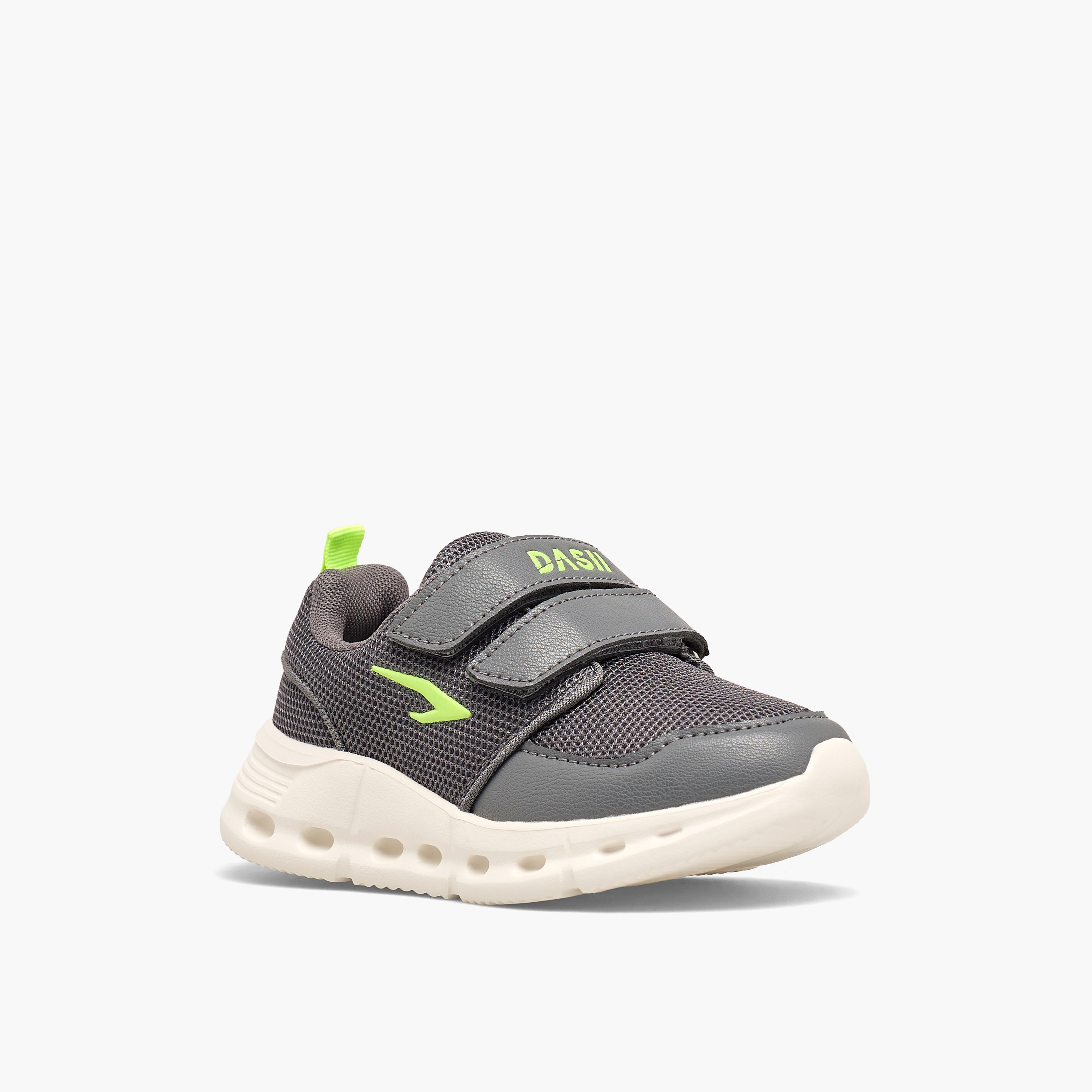 Dash Boys Hook & Loop Sports Shoes-boys-shoes-sneakers-image-2