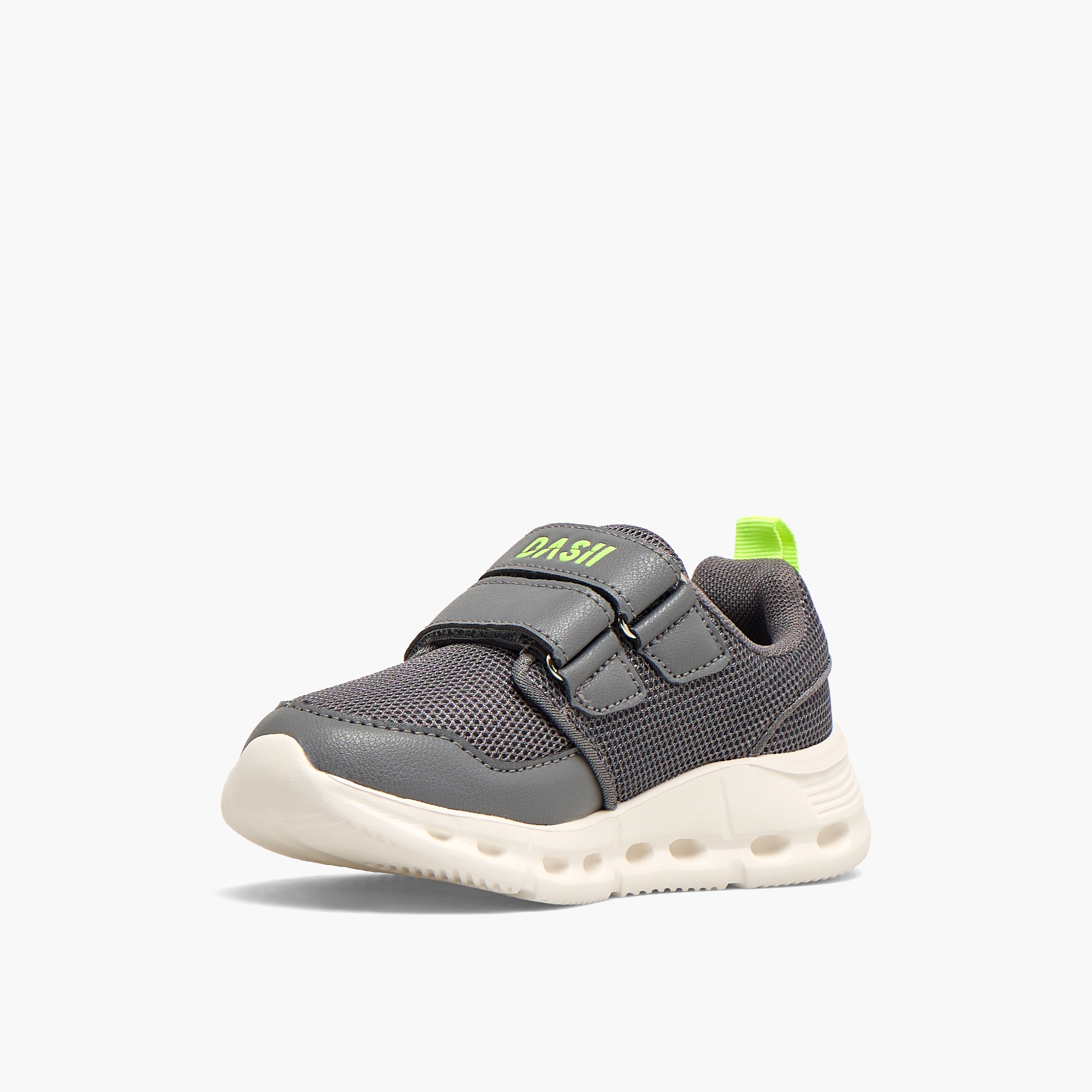 Dash Boys Hook & Loop Sports Shoes-boys-shoes-sneakers-image-4