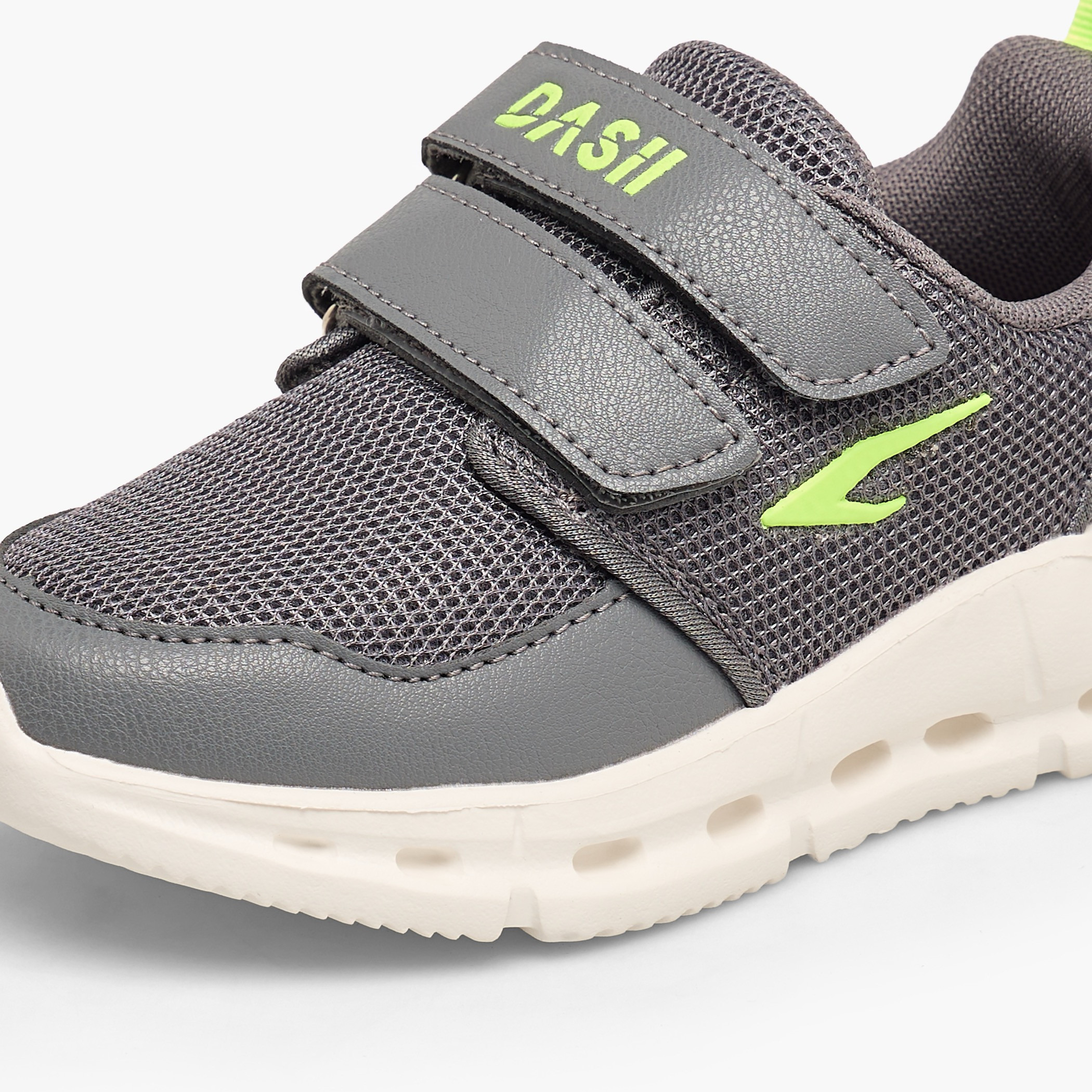 Dash Boys Hook & Loop Sports Shoes-boys-shoes-sneakers-image-7