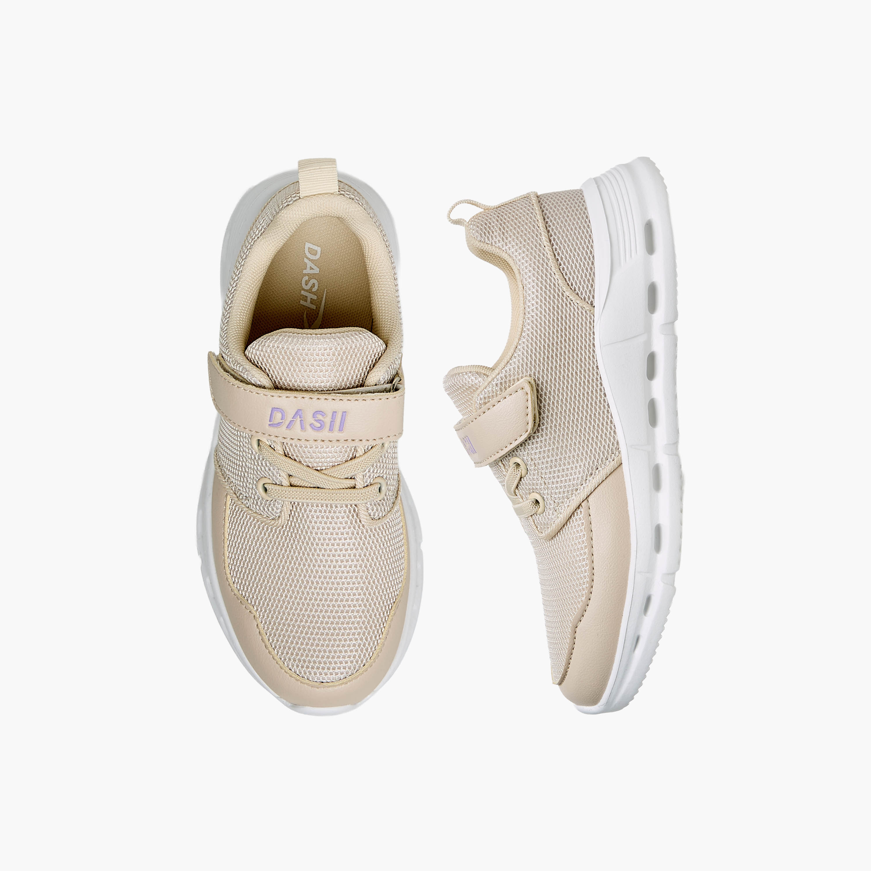 Dash Girls Hook & Loop Sneakers-girls-shoes-sneakers-image-1